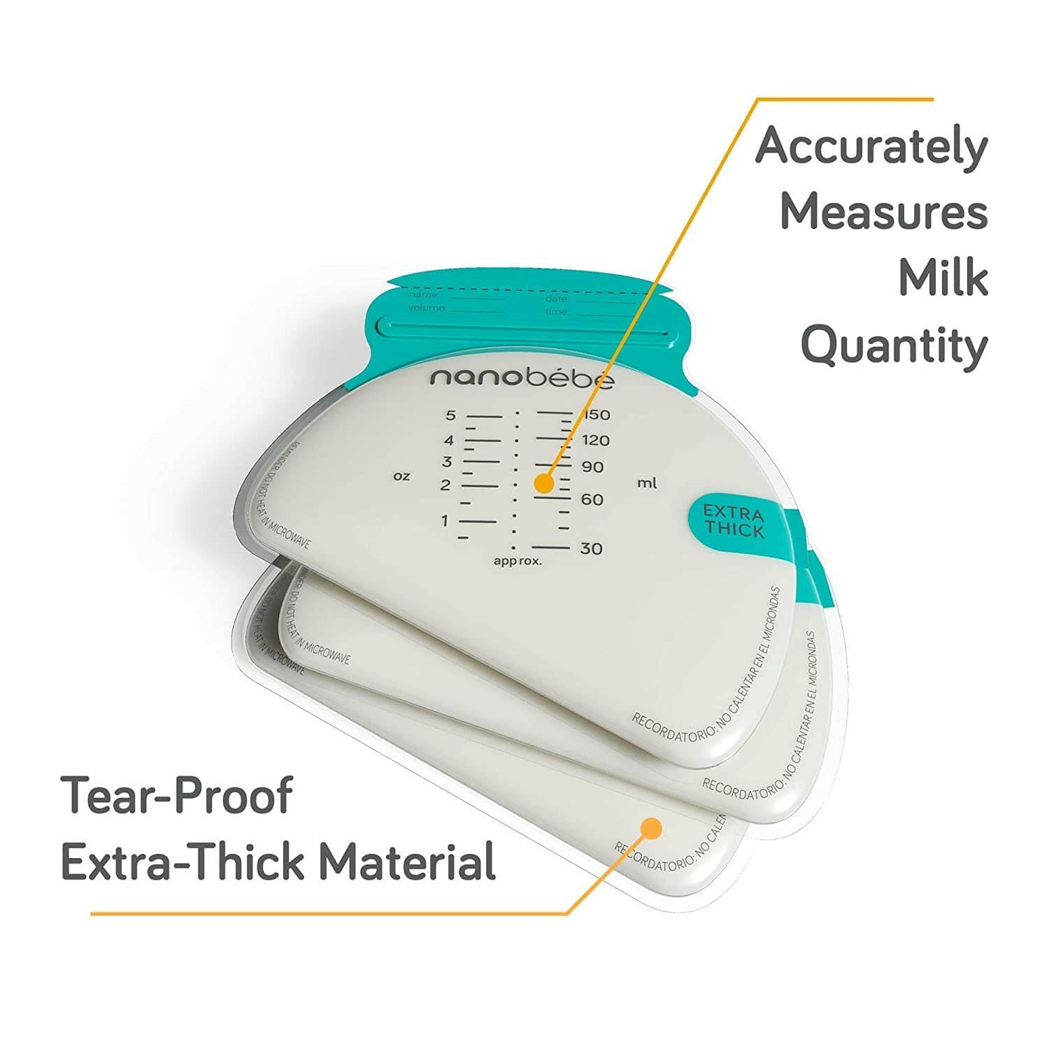 Breast Milk Storage Bags & Organizer Featured Nanobébé US