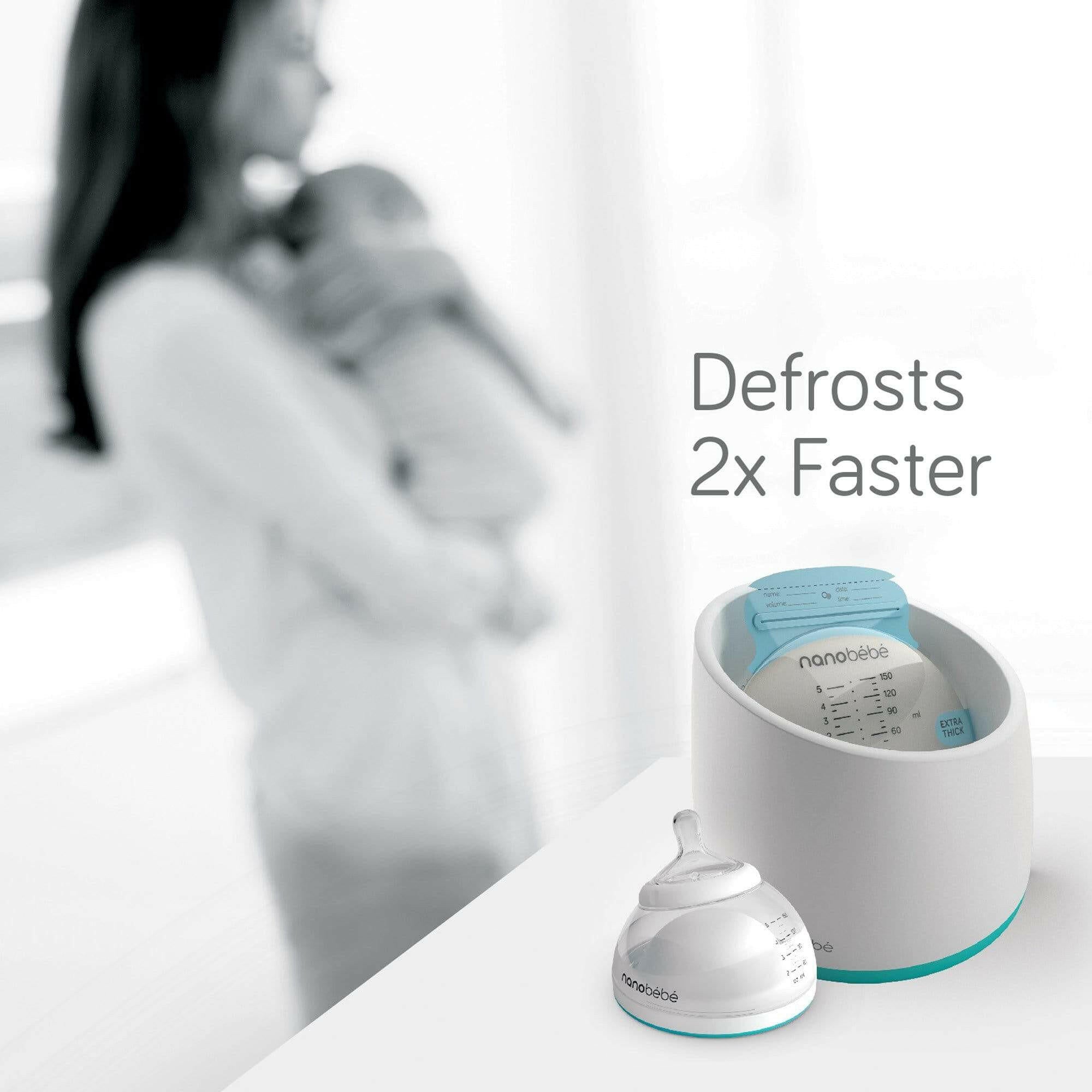 Breast Milk Storage Bags & Organizer Featured Nanobébé US