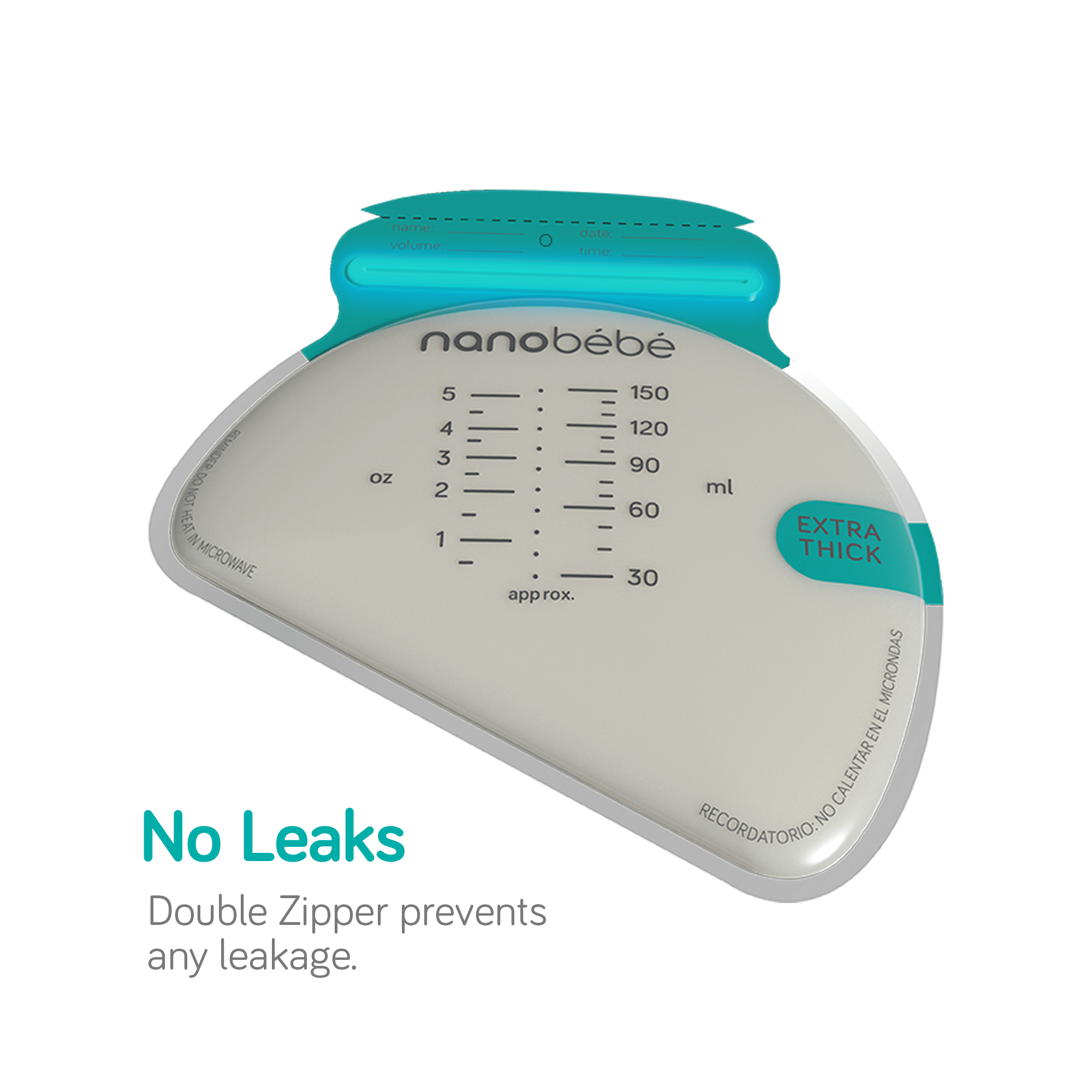 Breast Milk Storage Bag Refills Breast Milk Storage Containers Nanobébé US