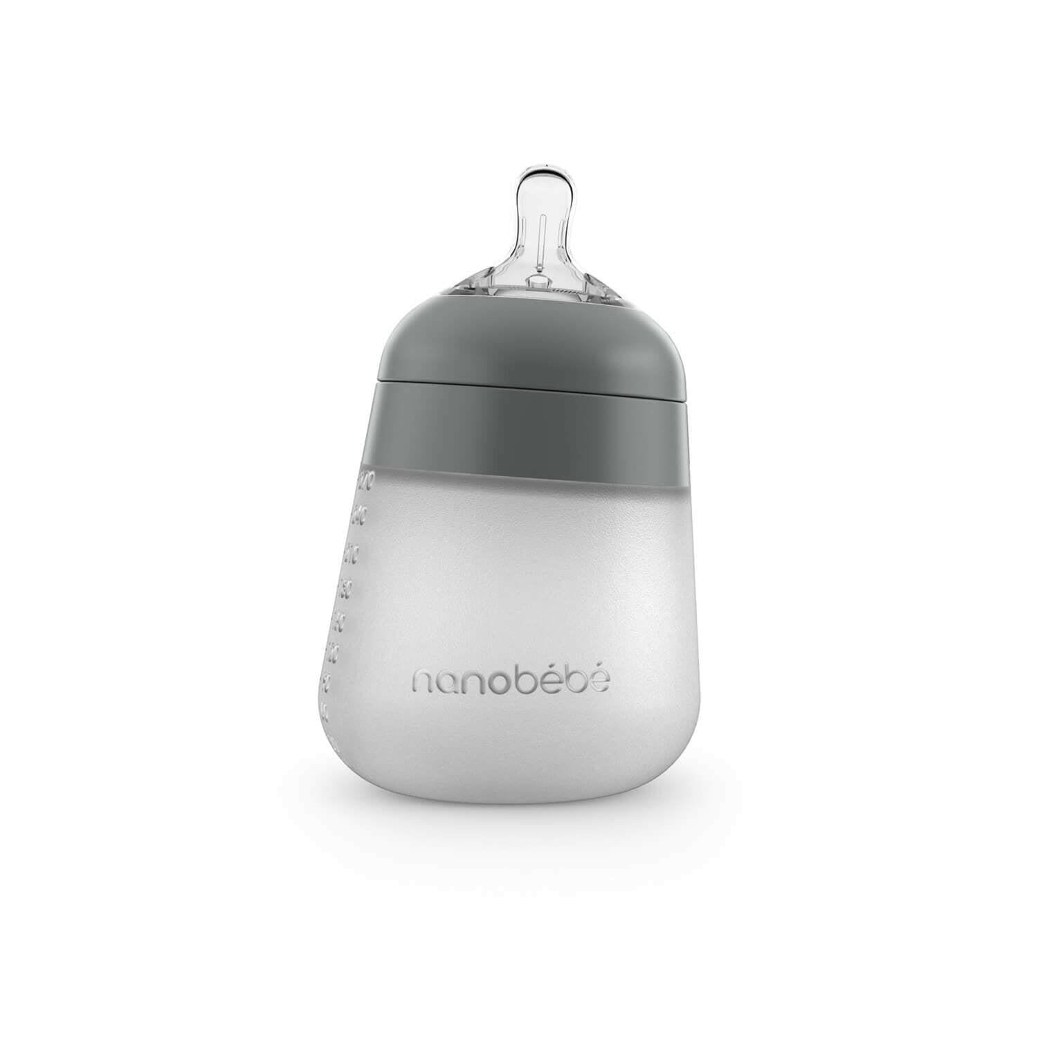 Flexy Silicone Baby Bottle - 5oz & 9oz Best Sellers Nanobébé US
