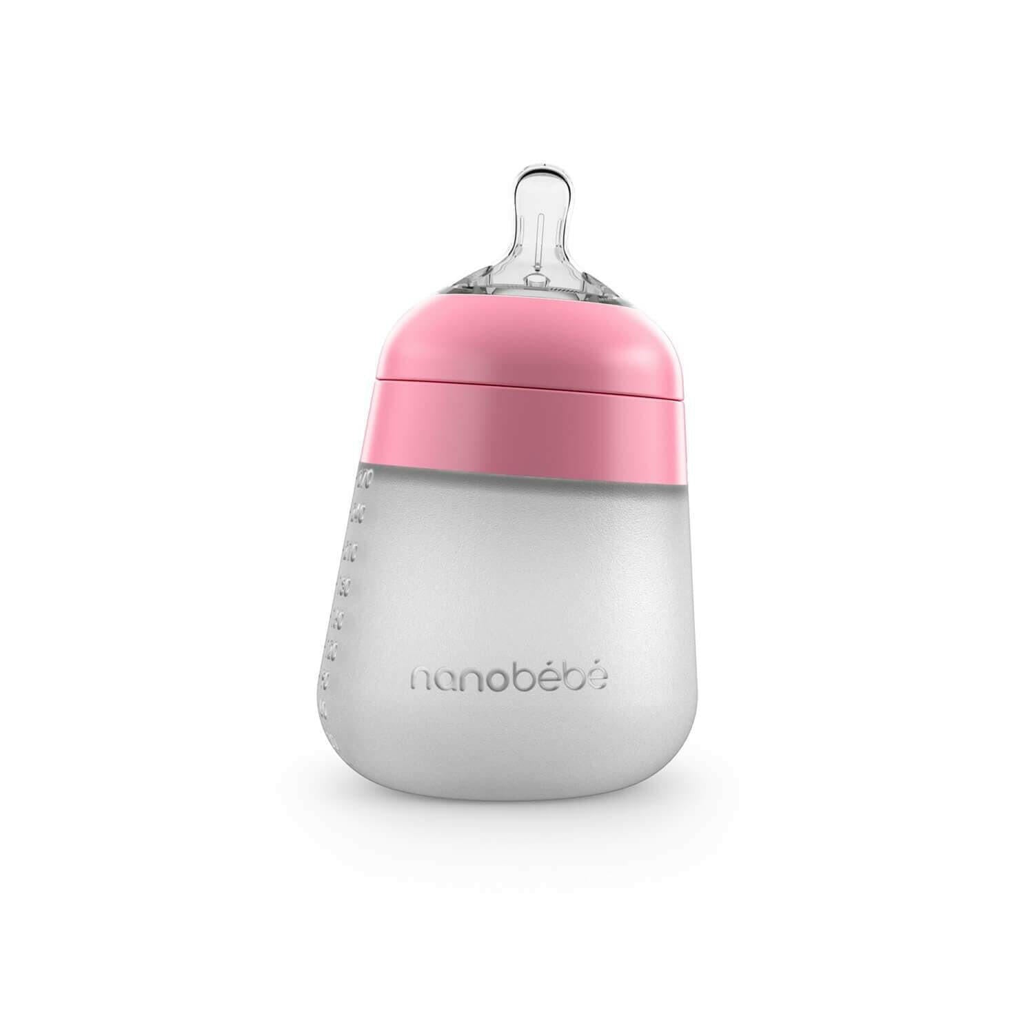 Flexy Silicone Baby Bottle - 5oz & 9oz Best Sellers Nanobébé US