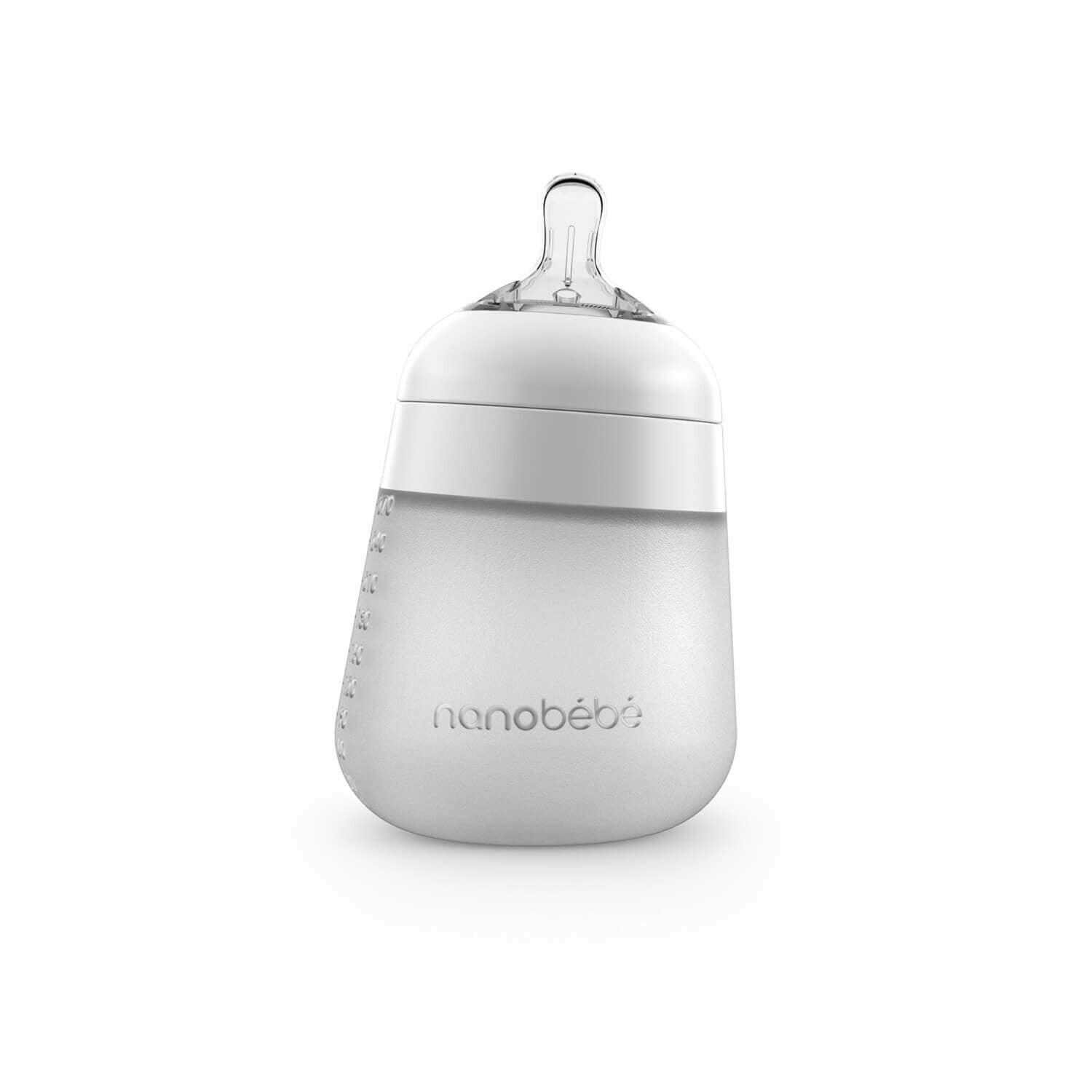 Flexy Silicone Baby Bottle - 5oz & 9oz Best Sellers Nanobébé US