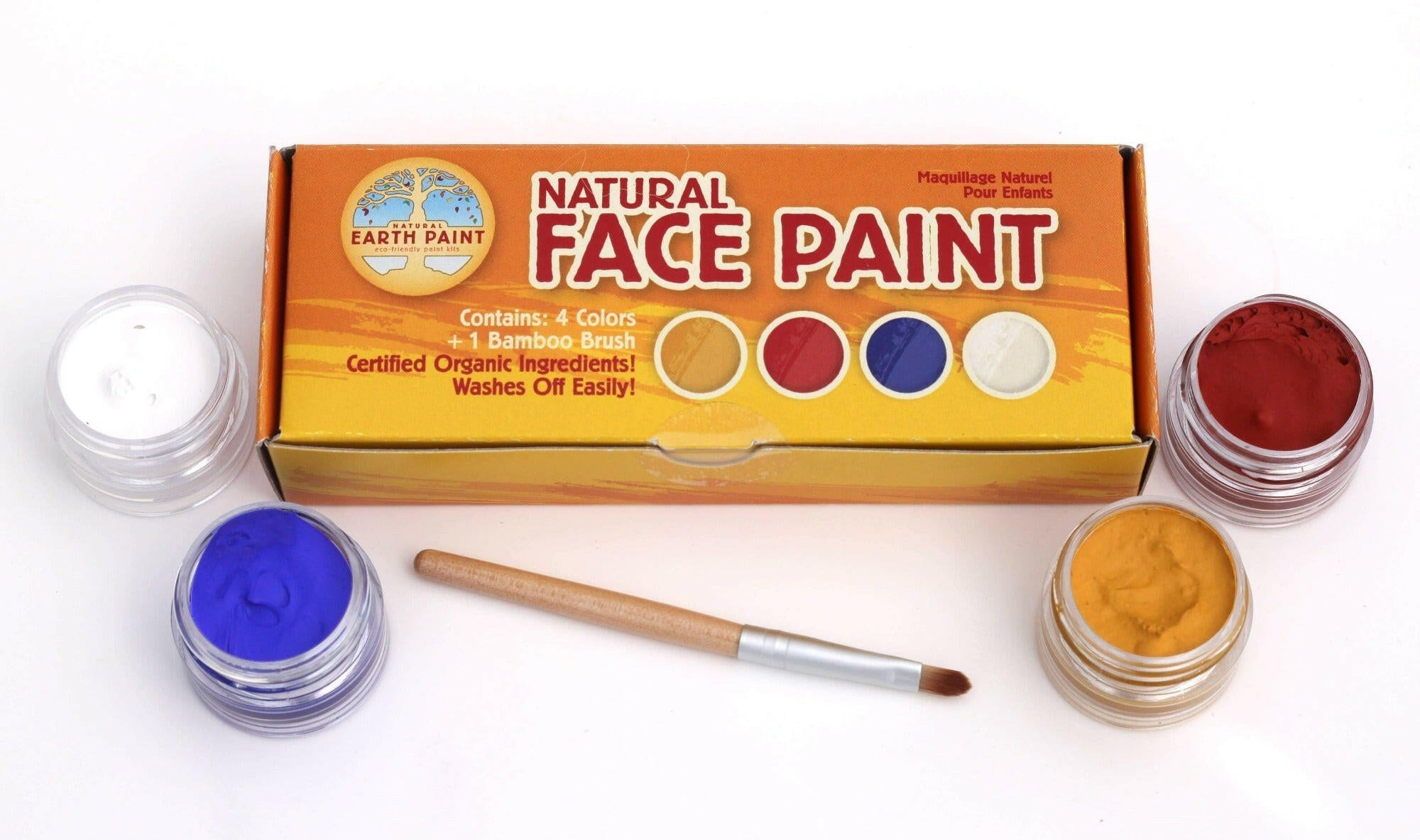Mini Natural Face Paint Kit Art Supplies Natural Earth Paint