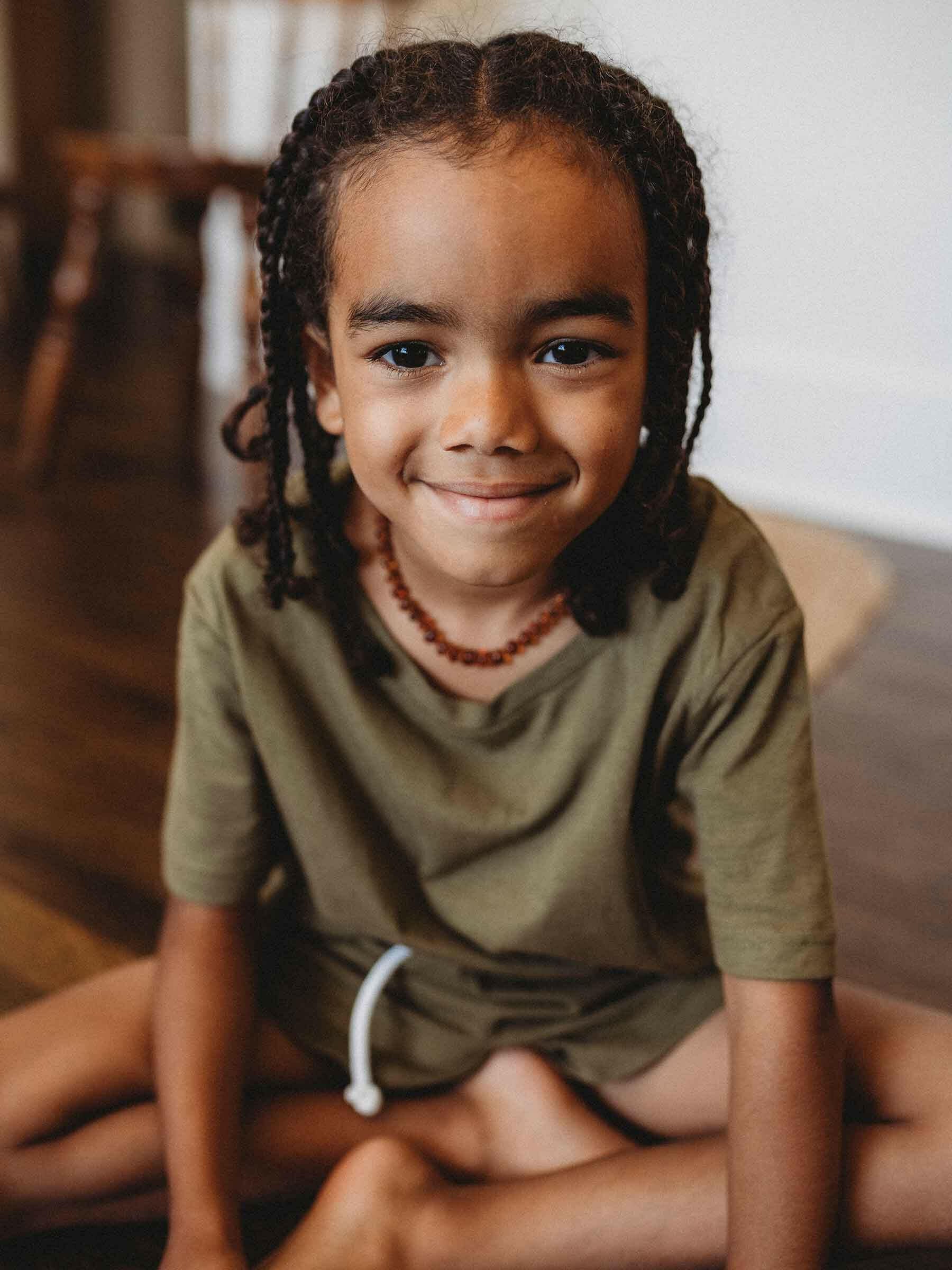 Easy Tiger Tee Fir child cotton Nui Organics