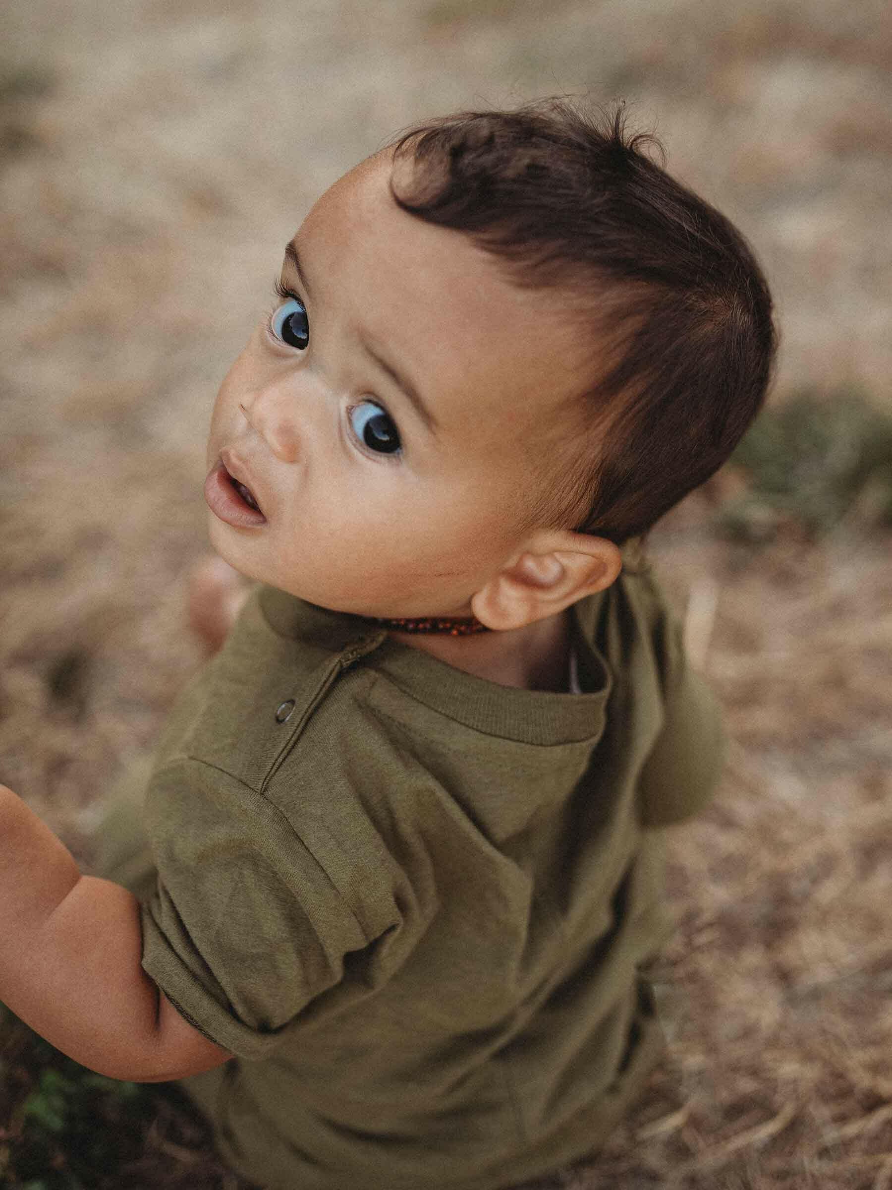 Easy Tiger Baby Tee Fir baby cotton Nui Organics