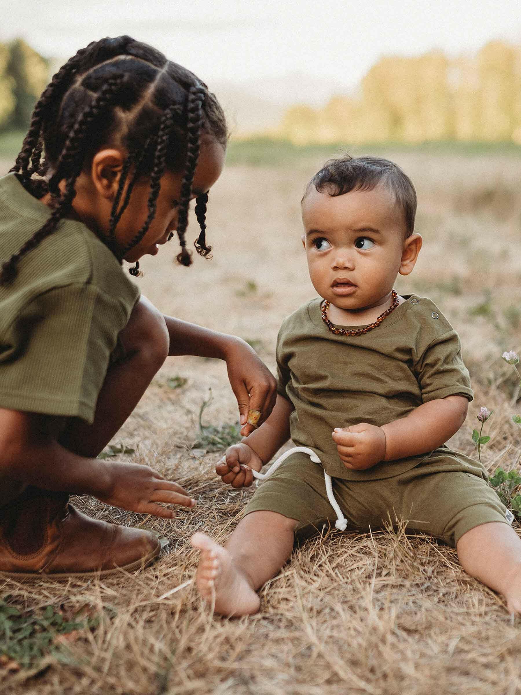 Easy Tiger Baby Tee Fir baby cotton Nui Organics