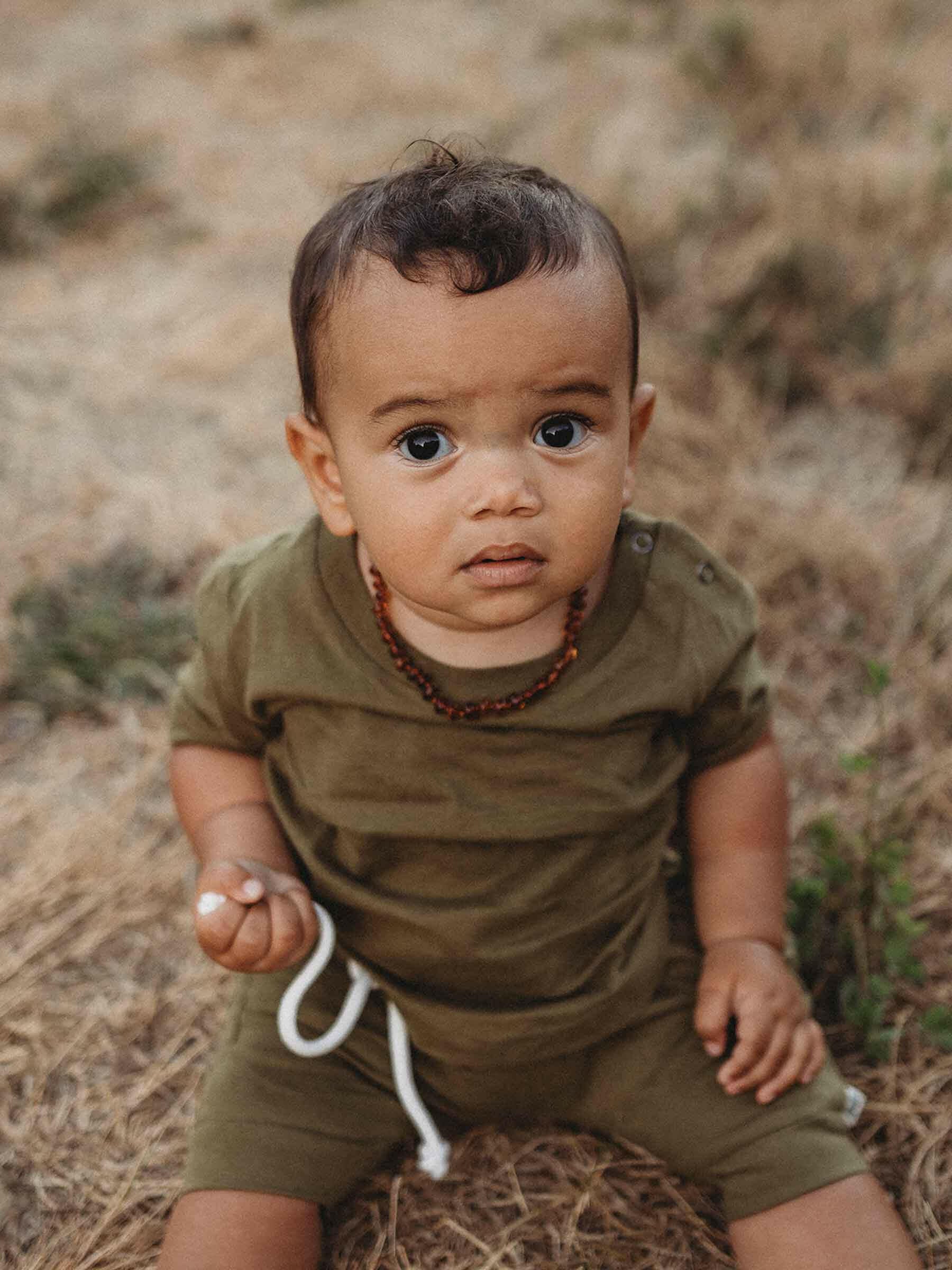 Easy Tiger Baby Tee Fir baby cotton Nui Organics