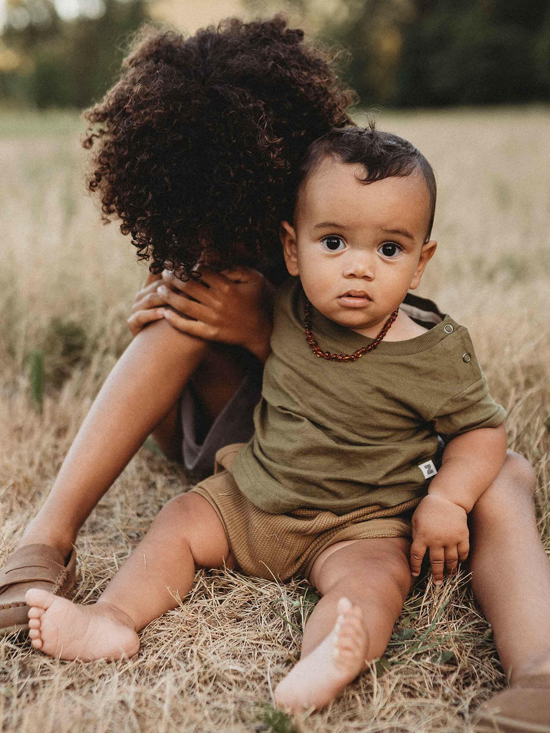 Easy Tiger Baby Tee Fir baby cotton Nui Organics