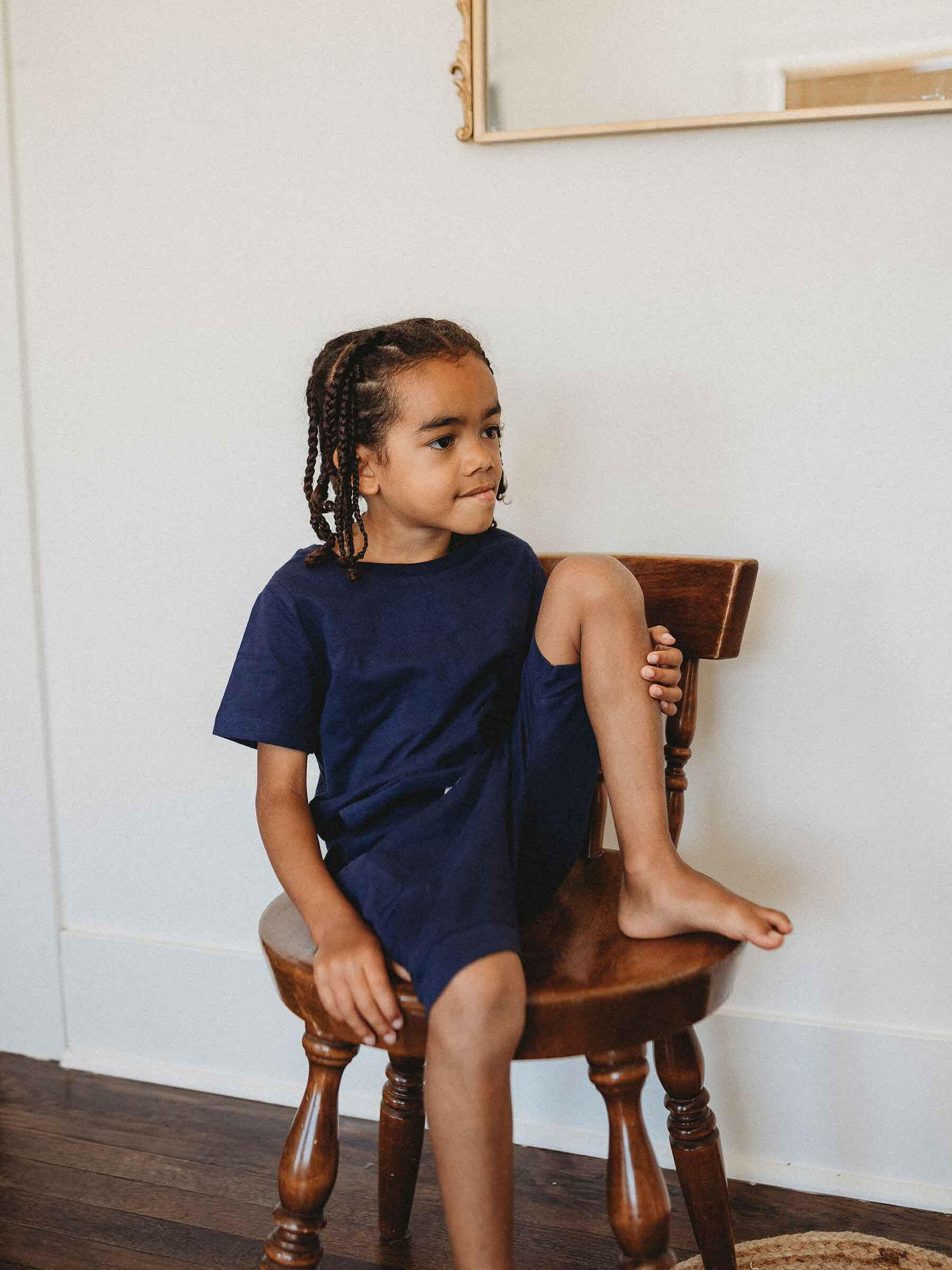 Easy Tiger Tee Ink child cotton Nui Organics