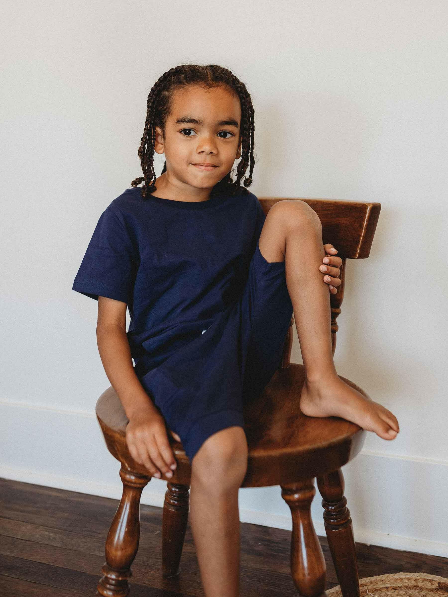 Easy Tiger Tee Ink child cotton Nui Organics