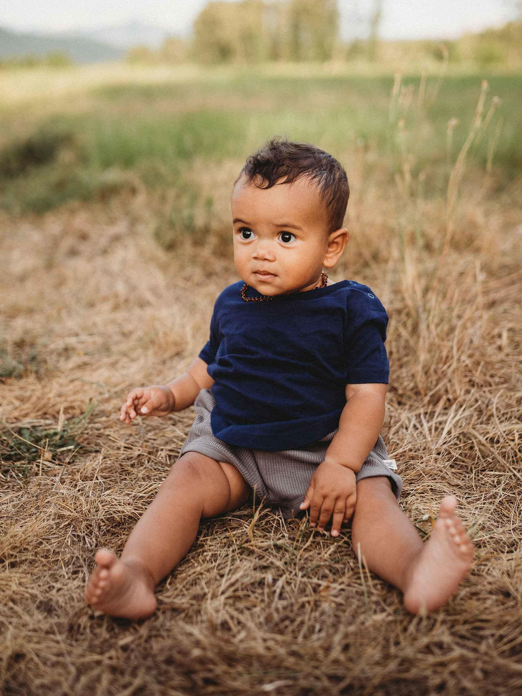 Easy Tiger Baby Tee Ink baby cotton Nui Organics
