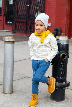 Boy Denim Regular Cut Jeans Denim Jeans Mon Coeur