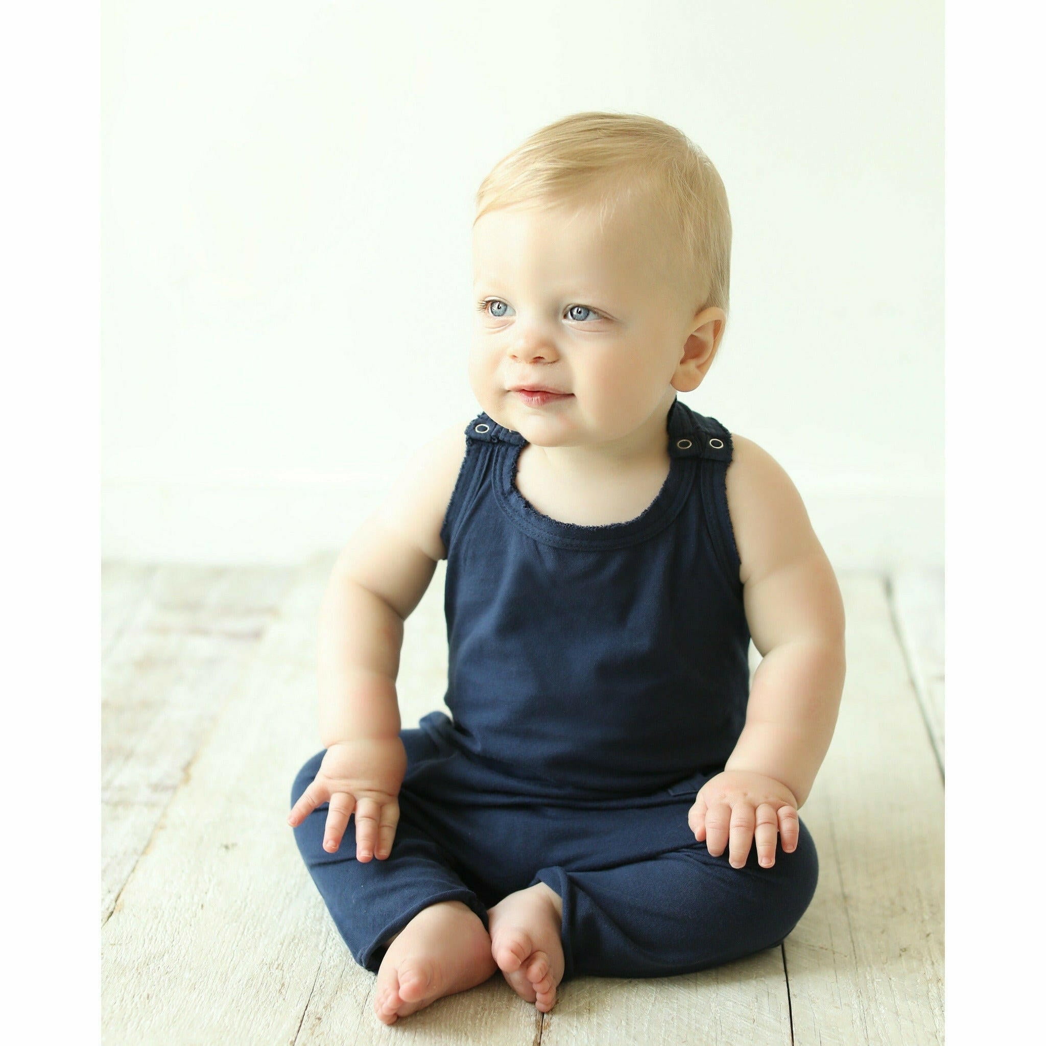 Baby Romper Navy Rompers Be Mi Los Angeles