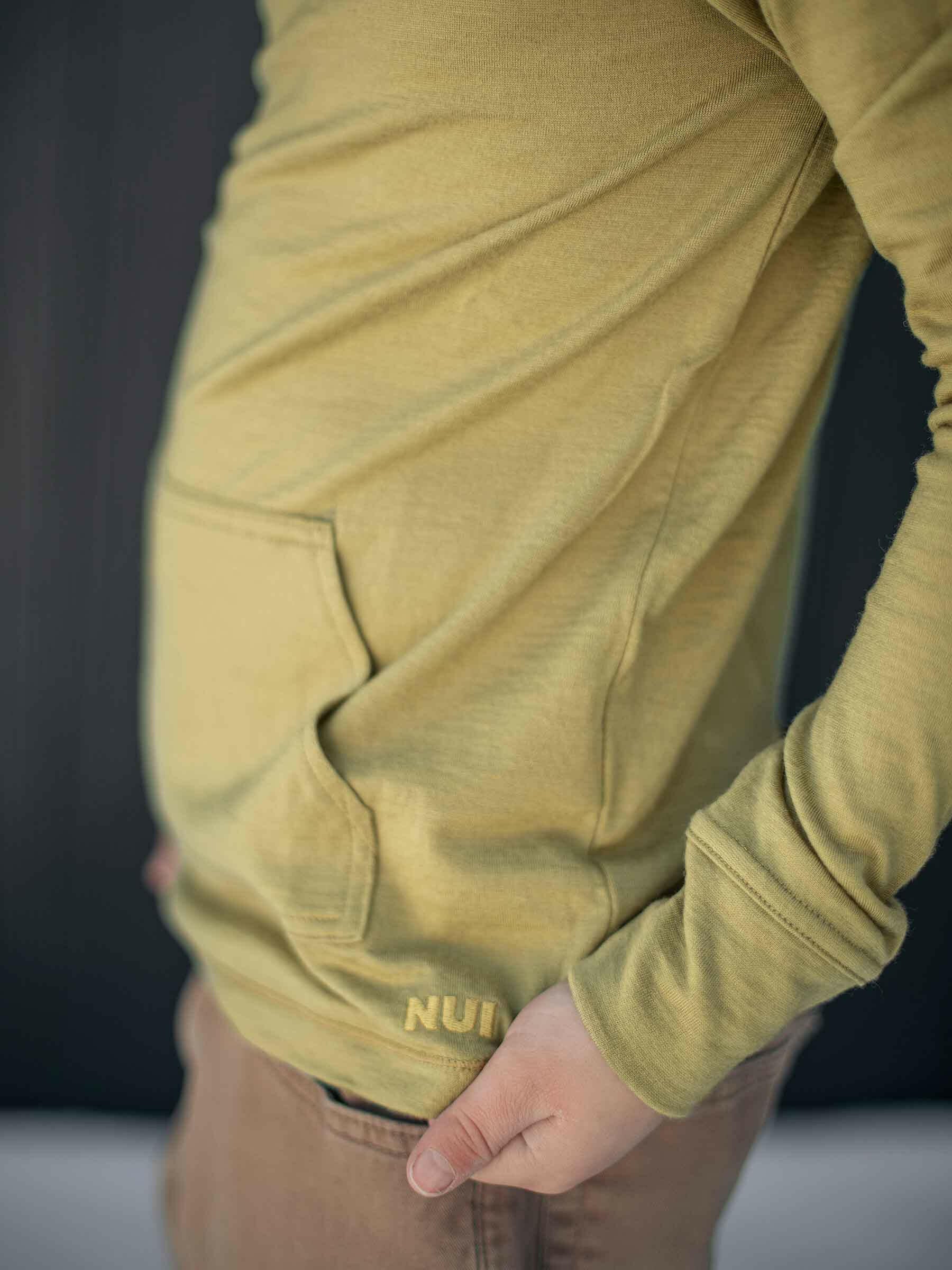 Child Tihoi Merino Crew Willow child tops Nui Organics