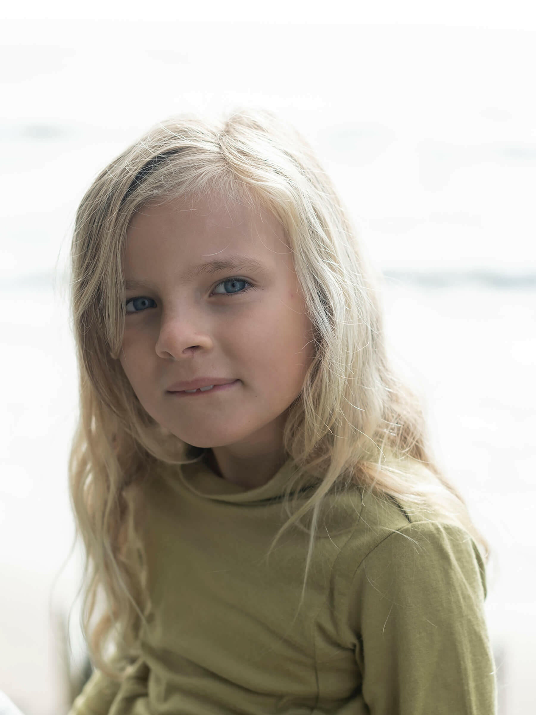 Child Ohau Mockneck Willow child tops Nui Organics