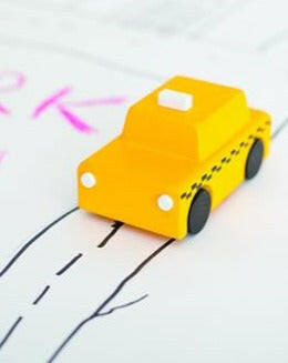 NY Taxi Wind Up Car Kids Toys kiko+ and gg*