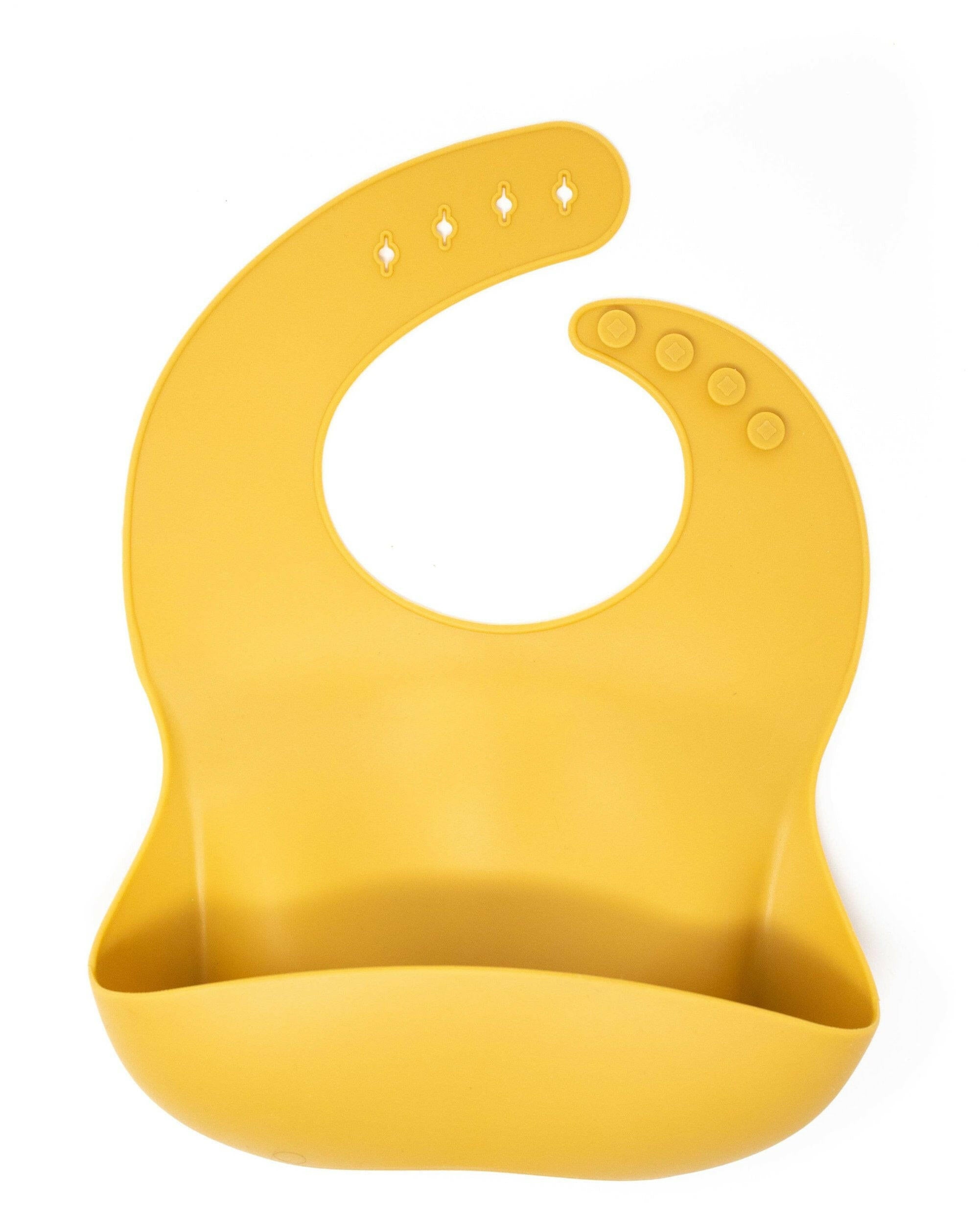 Baby Bar & Co Silicone Bibs Feeding Three Hearts Oak Bull Speckled