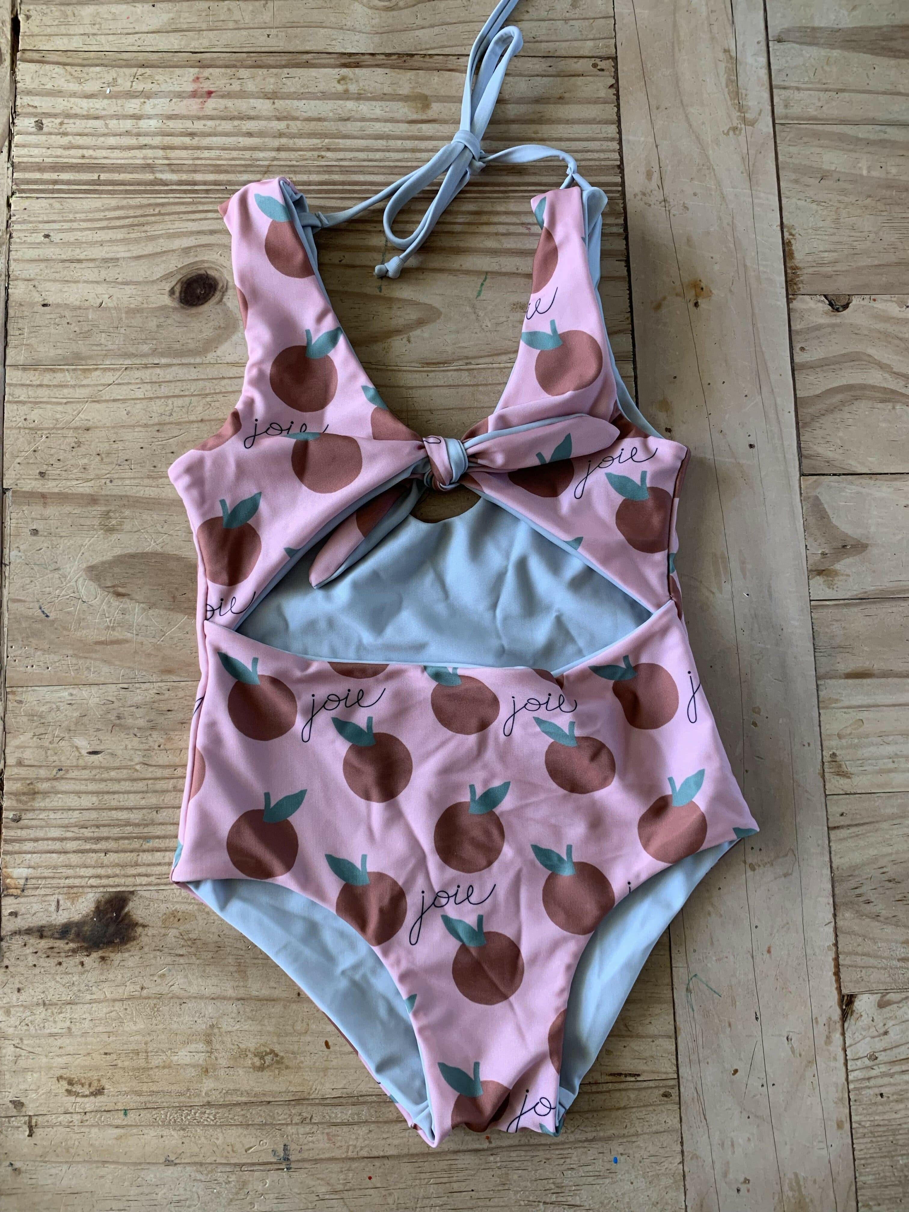 Girl's Cutout One Piece in Joie Inn Collab Print Kids OF ONE SEA 0/1 Joie Inn Collab Print