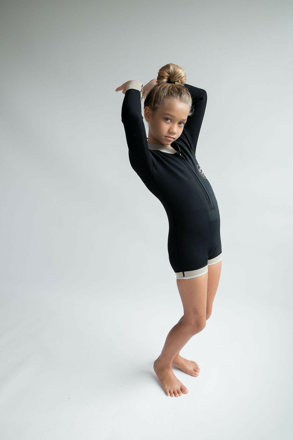 Kid's Natural Rubber Wetsuit in Long Sleeve Spring Suit Kids OF ONE SEA