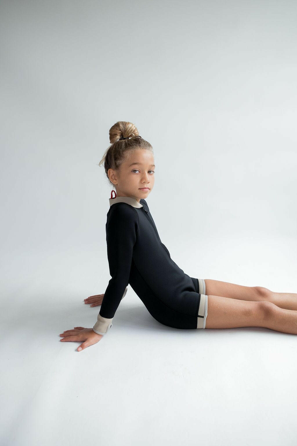 Kid's Natural Rubber Wetsuit in Long Sleeve Spring Suit Kids OF ONE SEA