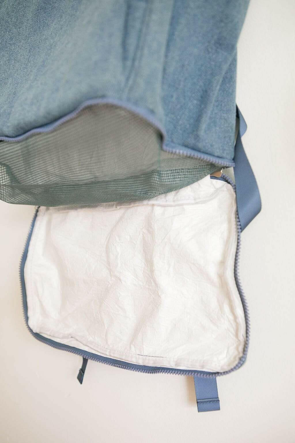 No Sand Backpack in Denim Totes + Towels OF ONE SEA