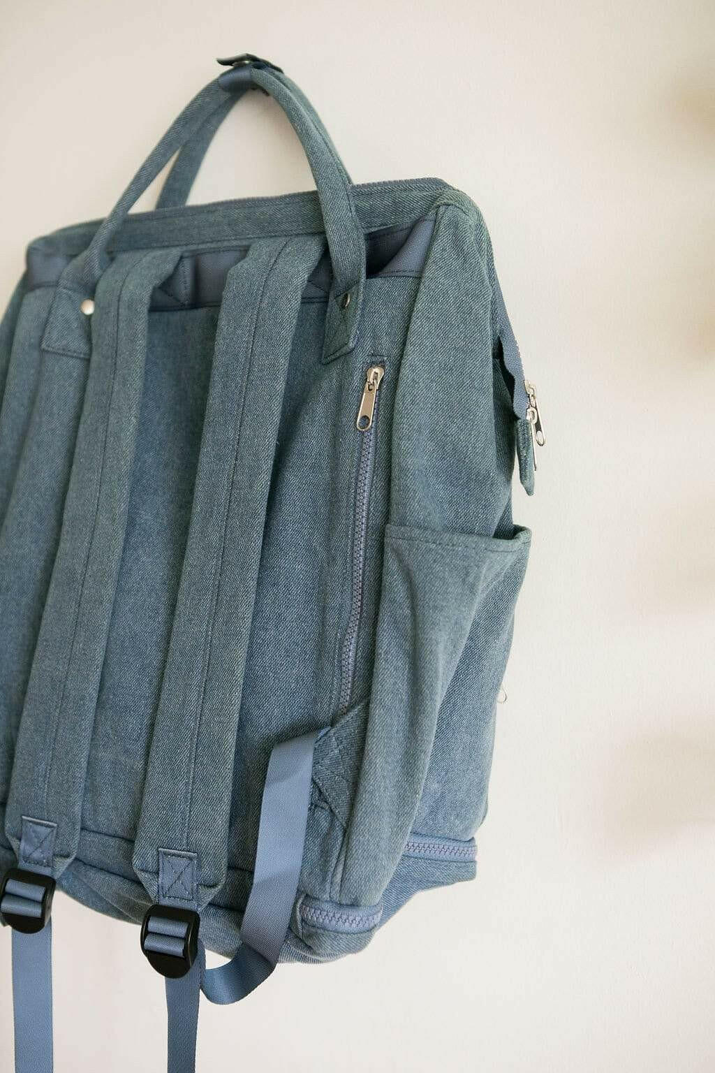 No Sand Backpack in Denim Totes + Towels OF ONE SEA