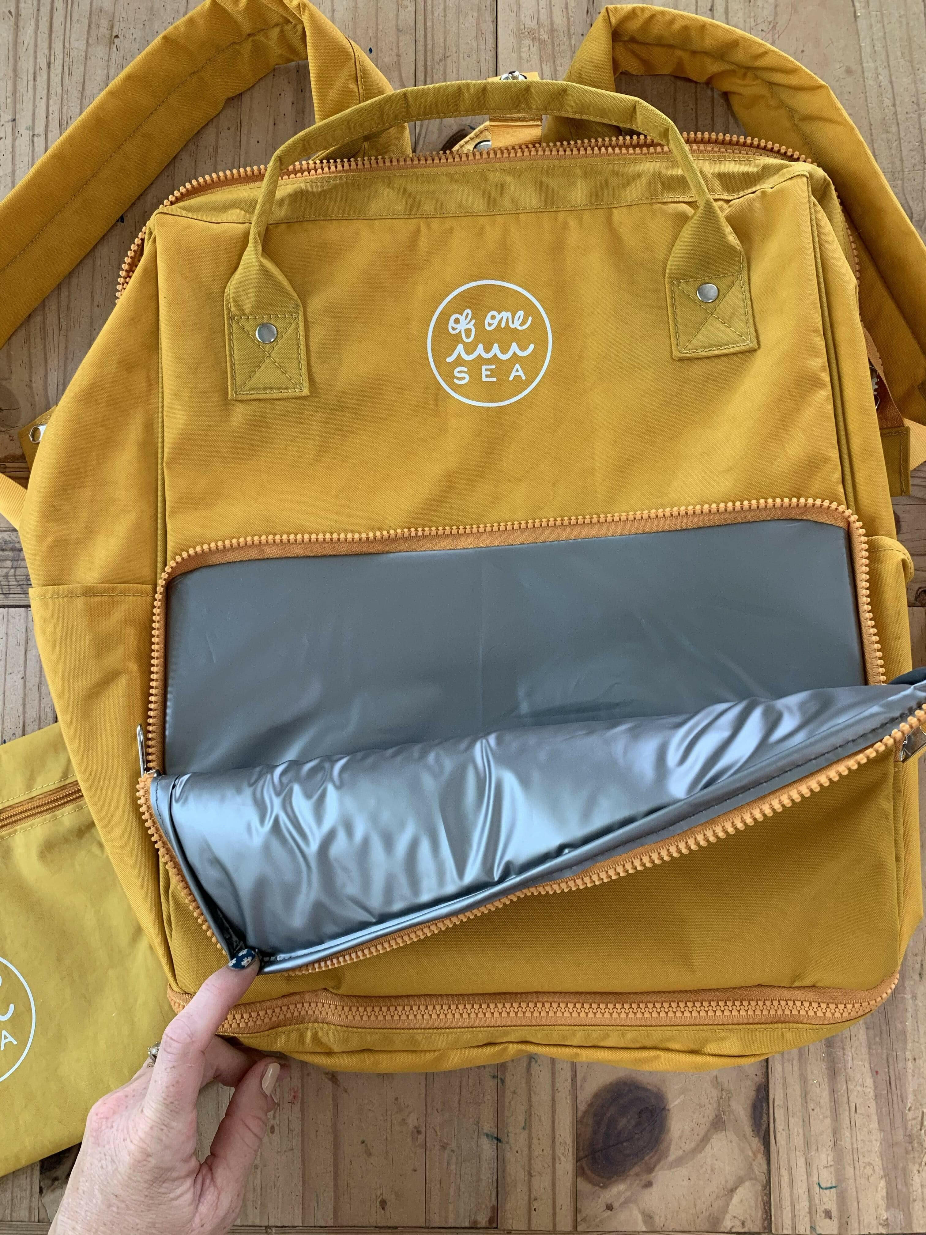 No Sand Backpack in Sunrise Totes + Towels OF ONE SEA