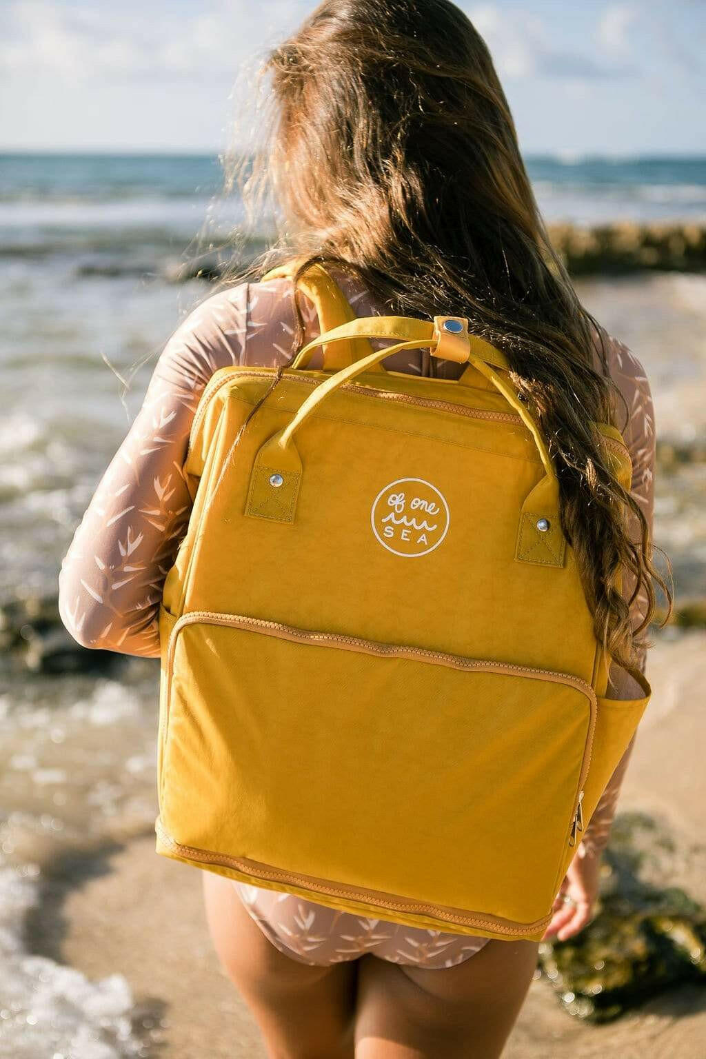 No Sand Backpack in Sunrise Totes + Towels OF ONE SEA