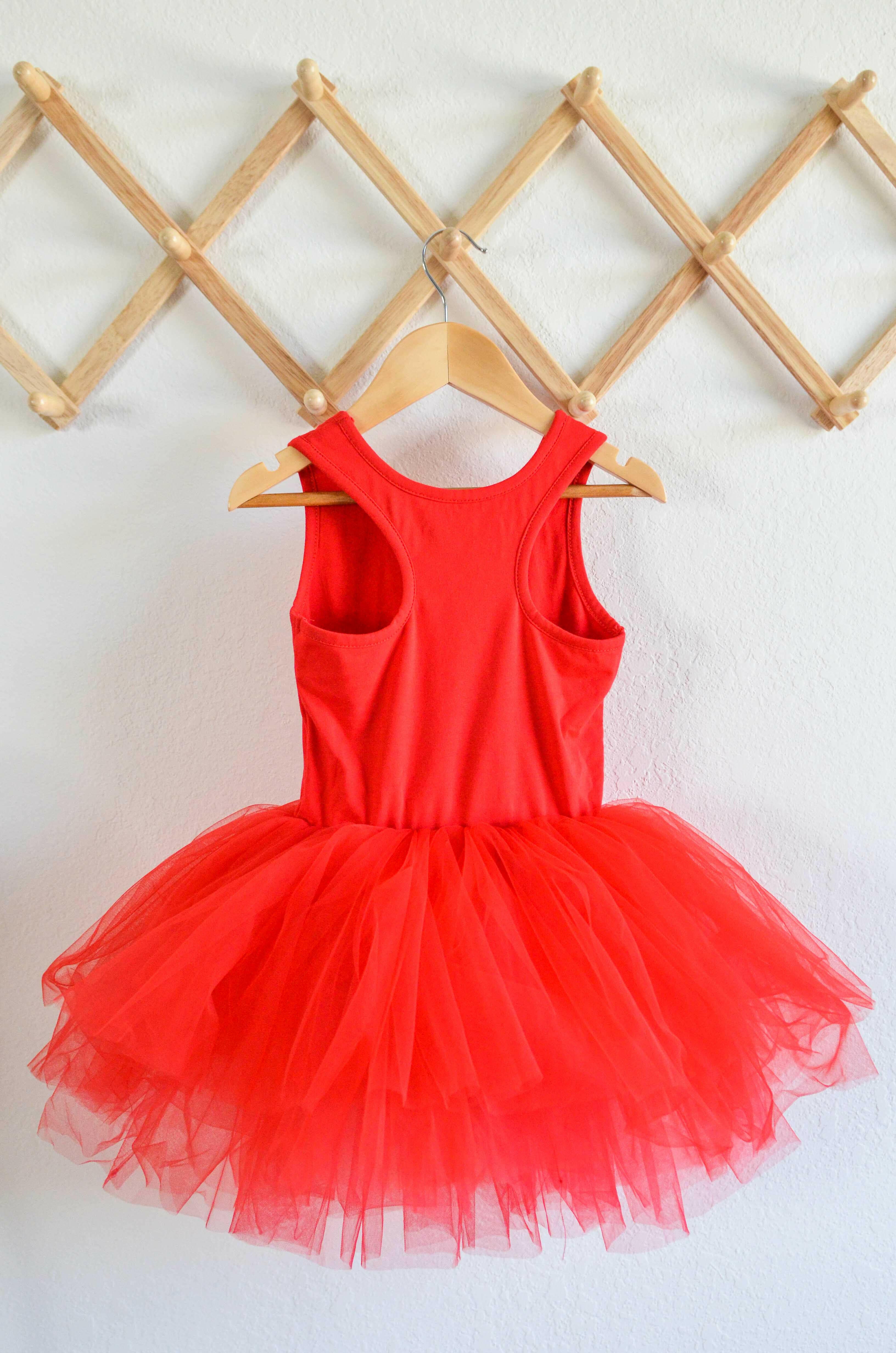 Candy Apple Racerback Tutu dress Ollie Jay