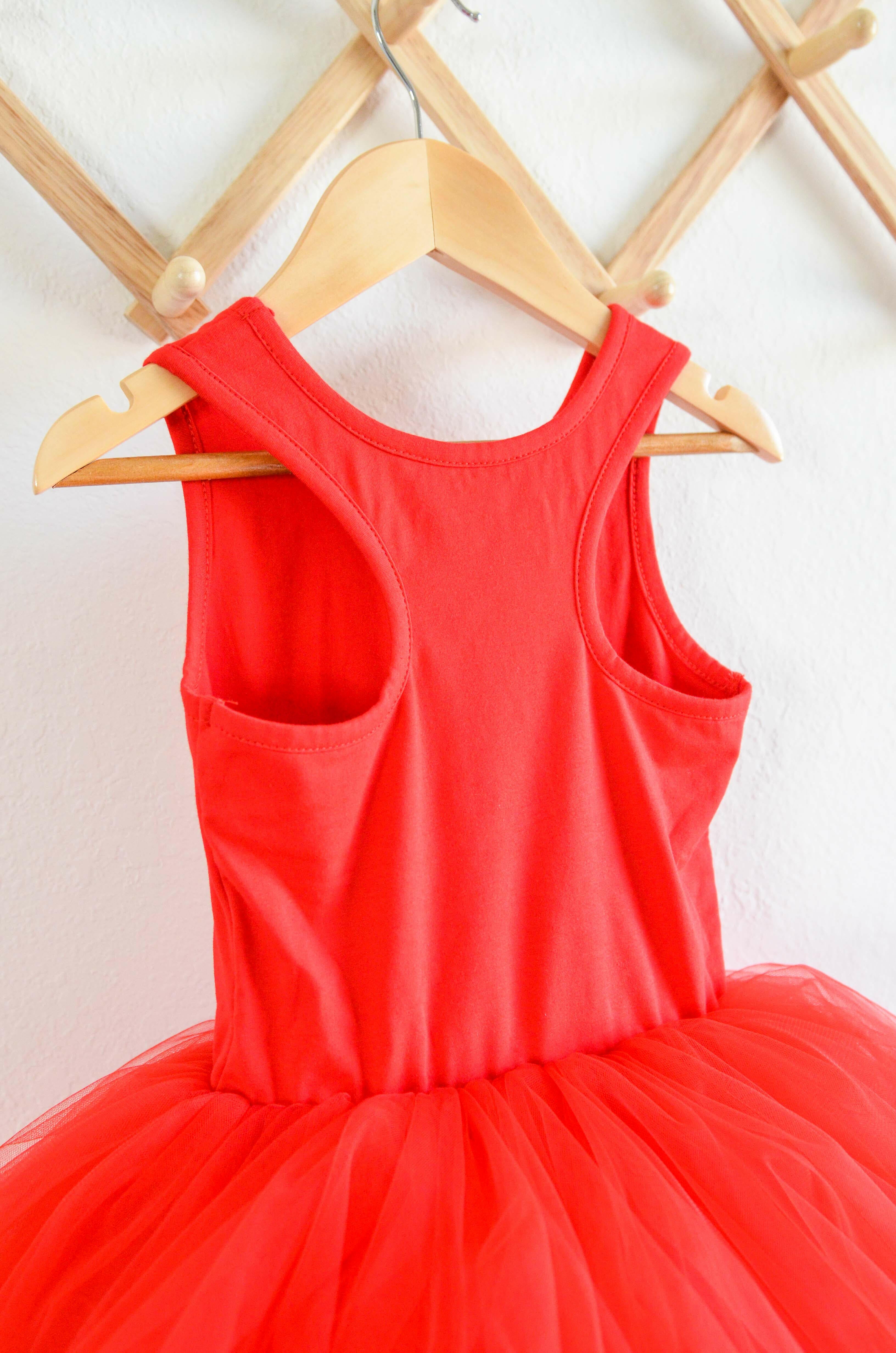 Candy Apple Racerback Tutu dress Ollie Jay