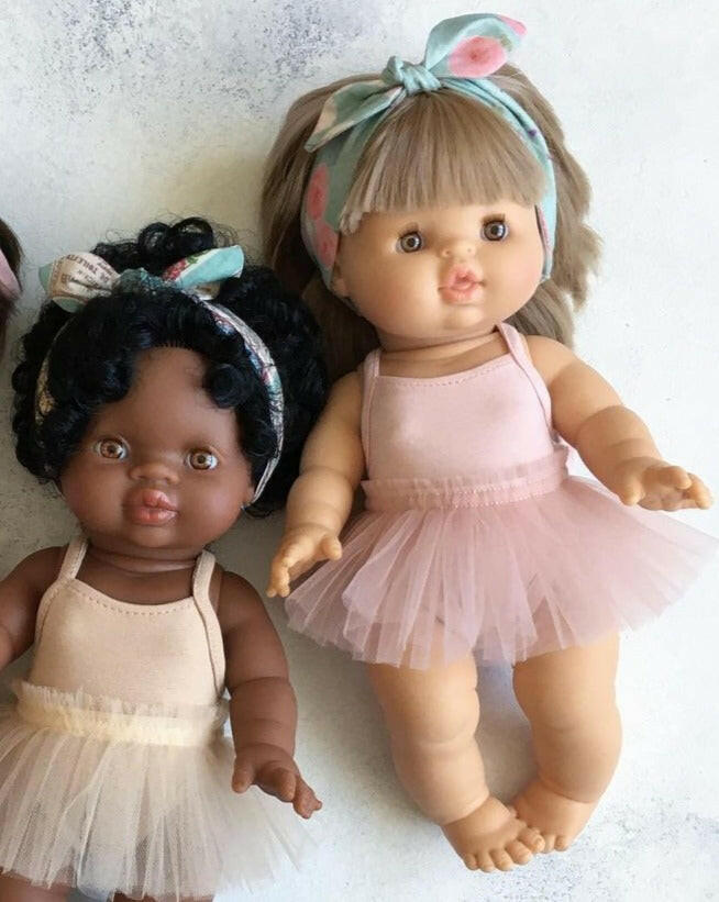 Doll Ballerina Bodysuit & Tutu Doll Clothing Little Wonder & Co.