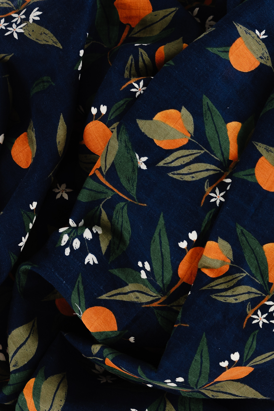 Orange Blossom Swaddle Swaddles Clementine Kids