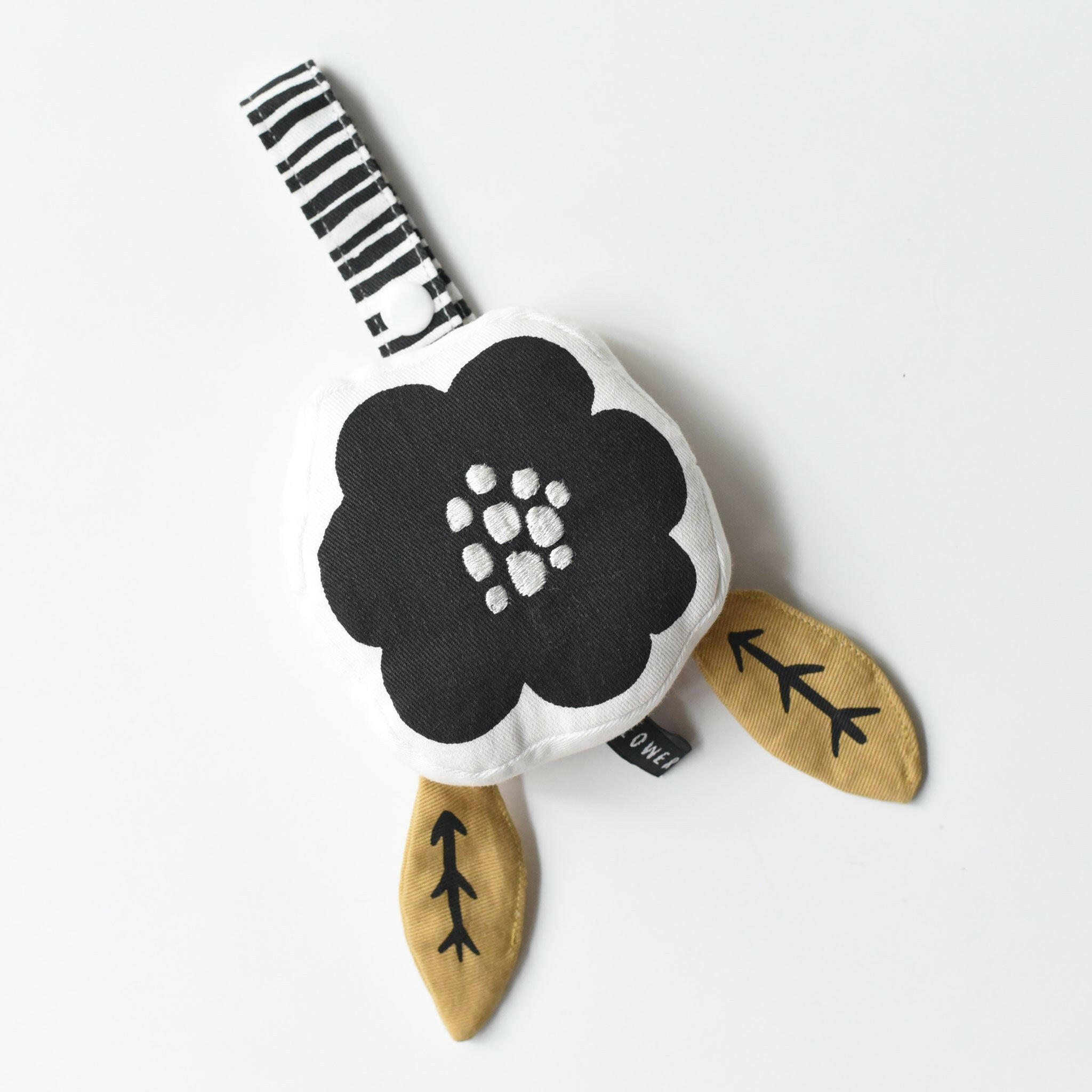 Flower Stroller Toy with Crinkle Stroller Toys Wee Gallery