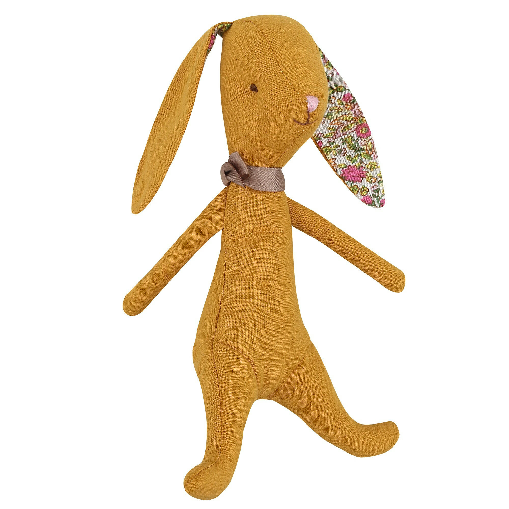 Organic Cotton Linen Bunny Rabbit Stuffies Little Wonder & Co. Bea Rabbit