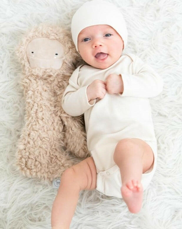 Long Sleeve Classic Bodysuit - Natural Baby Clothing Colored Organics