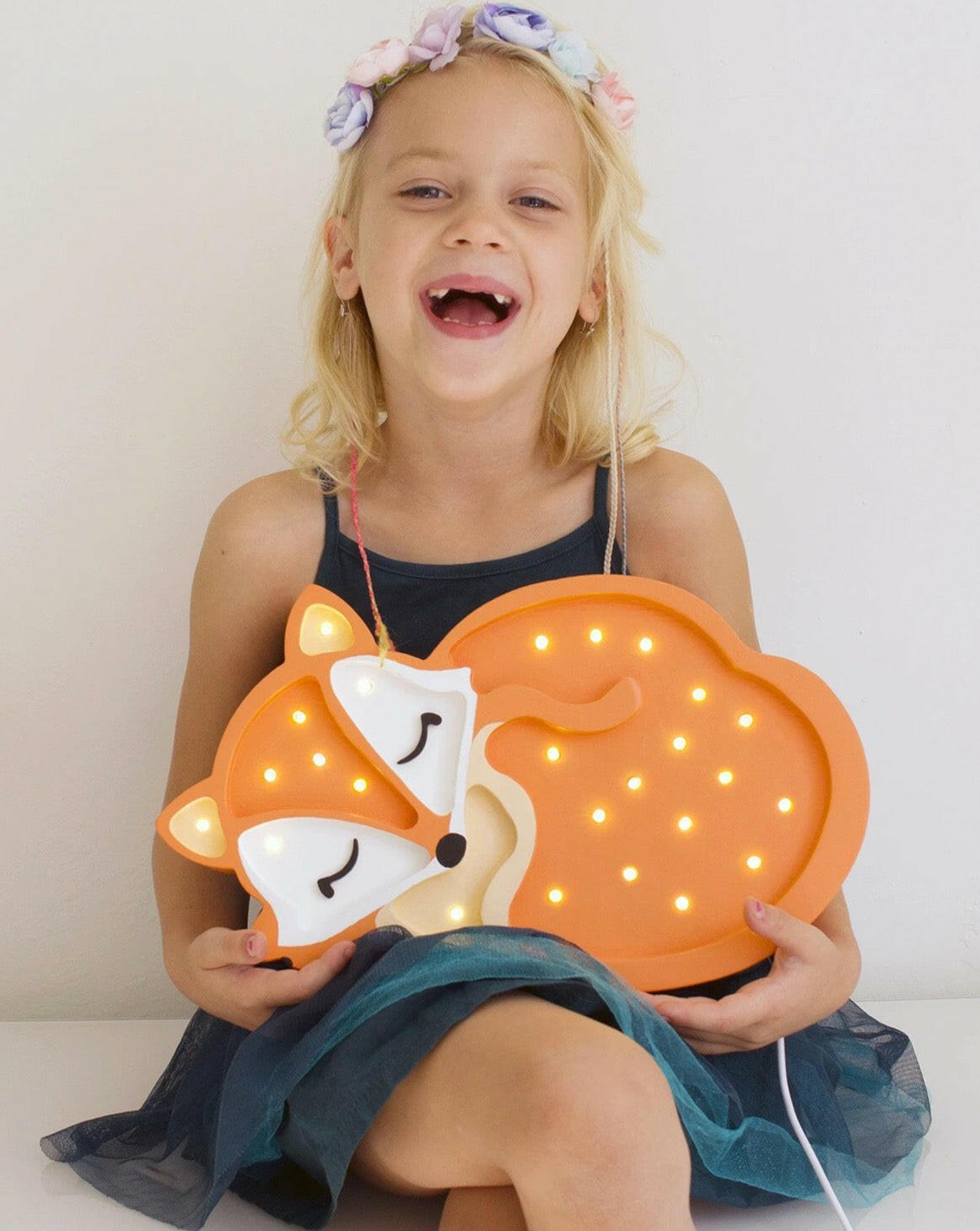 Baby Fox Lamp Lighting Little Lights