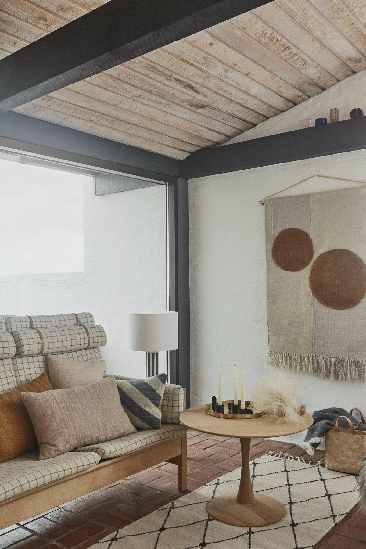 Art Candleholder - Hexagon - Black OYOY