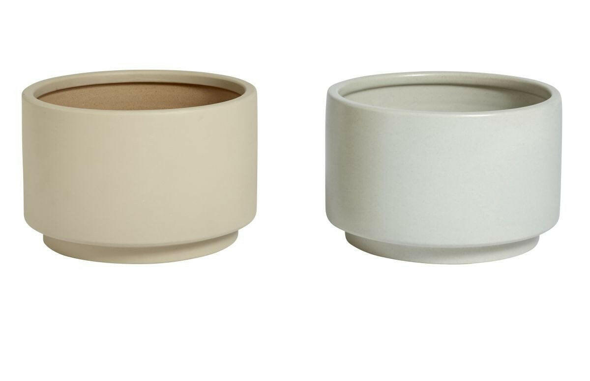 Large Kana Pot - White OYOY