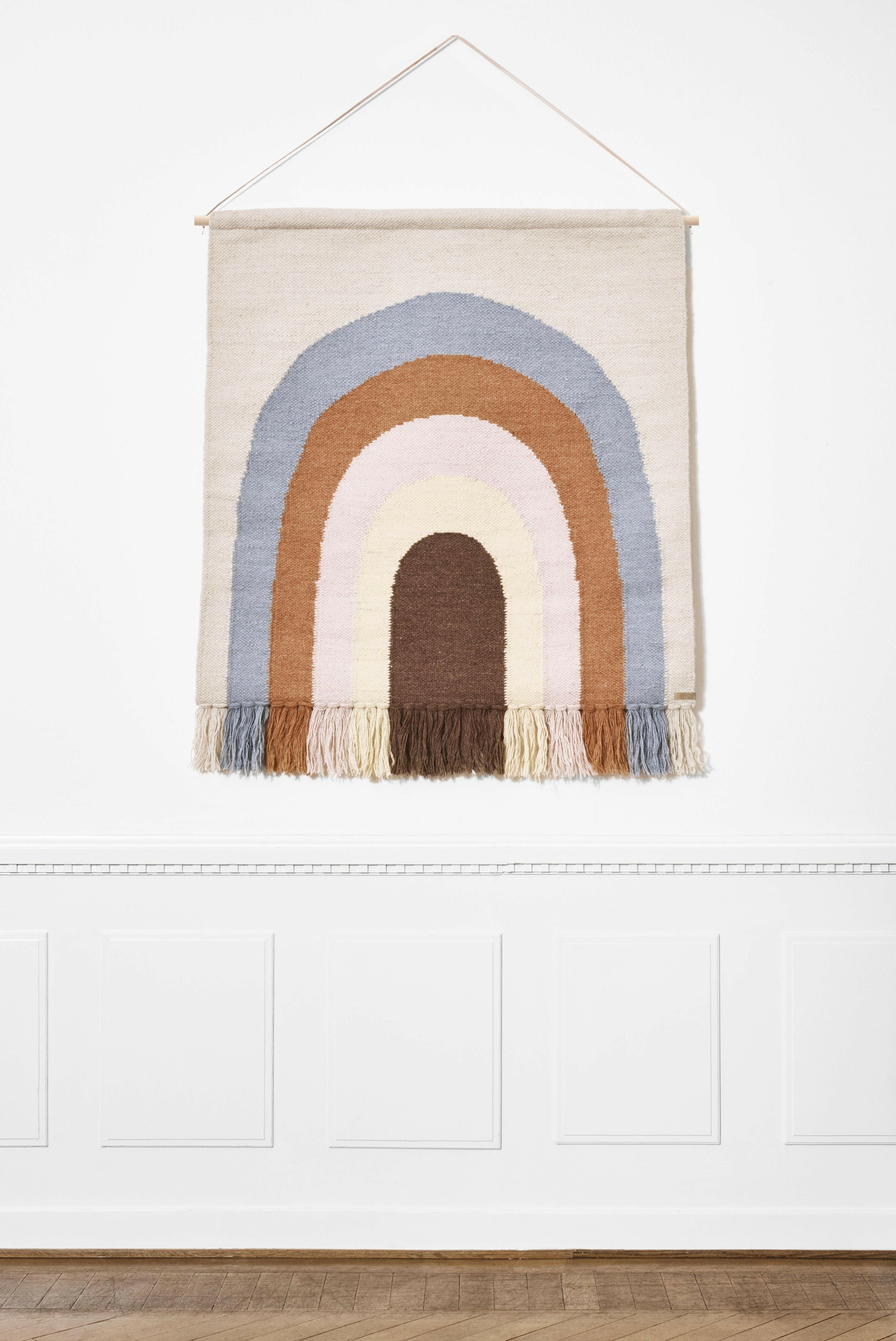 Follow the Rainbow Wall Rug - Multi Rugs OYOY