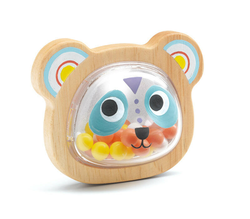 Baby Pandi Rattle Musical Toys Djeco