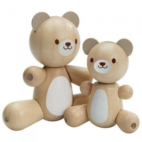 Bear & Little Bear Kids Toys PlanToys