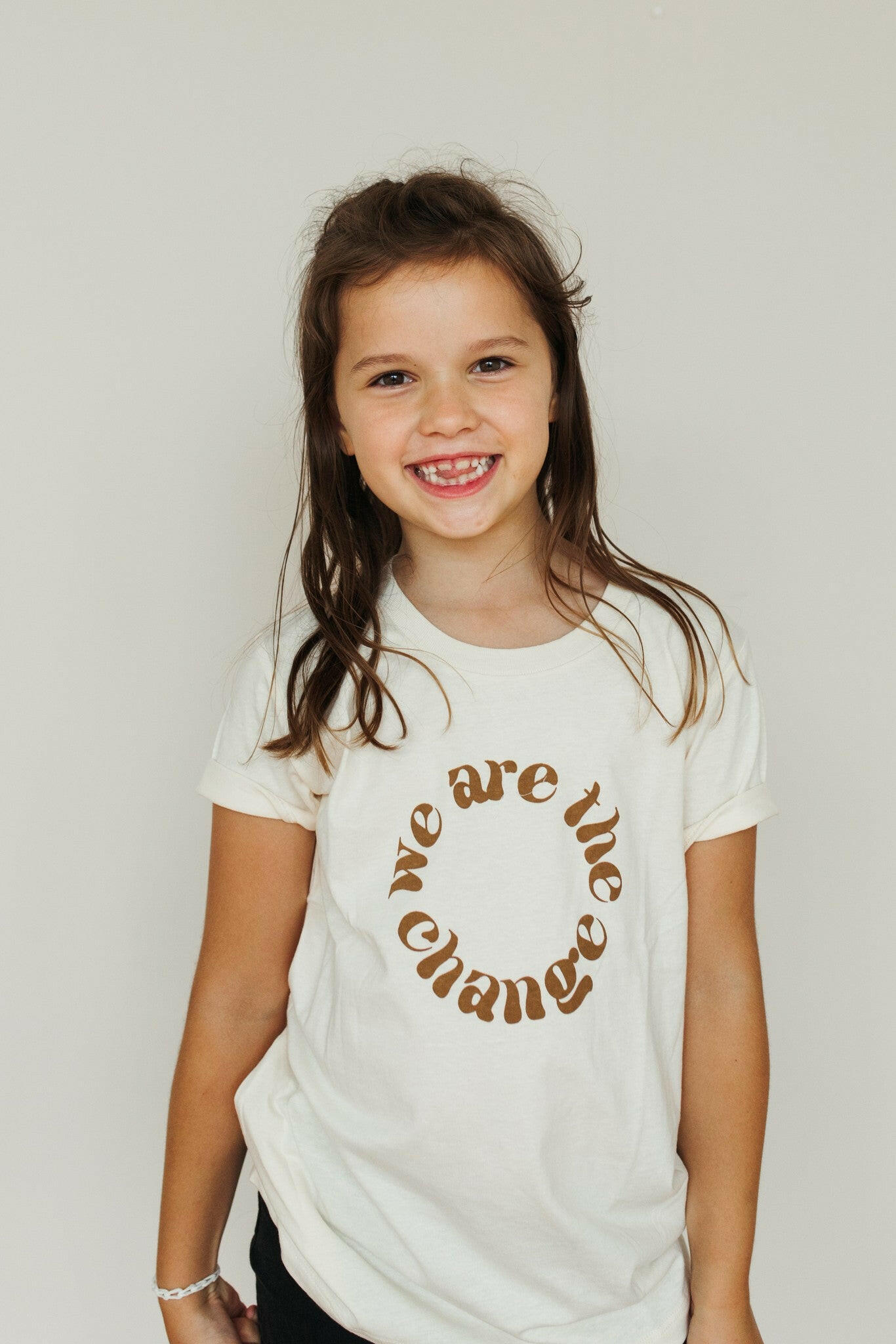 We Are The Change Kid’s Graphic T-Shirt Kids Polished Prints