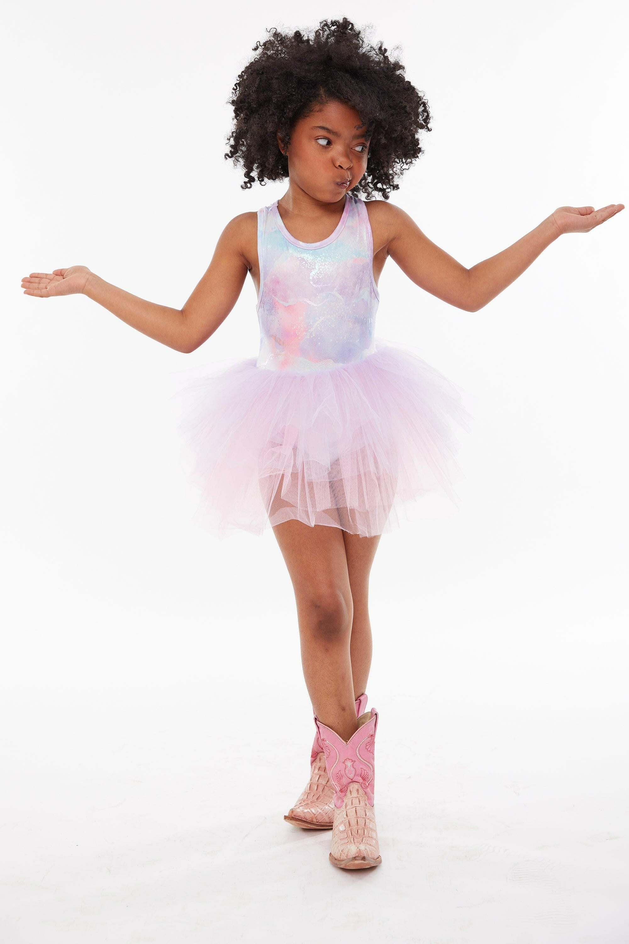 B.A.E. Marble Print Tutu Dress Tutus iloveplum
