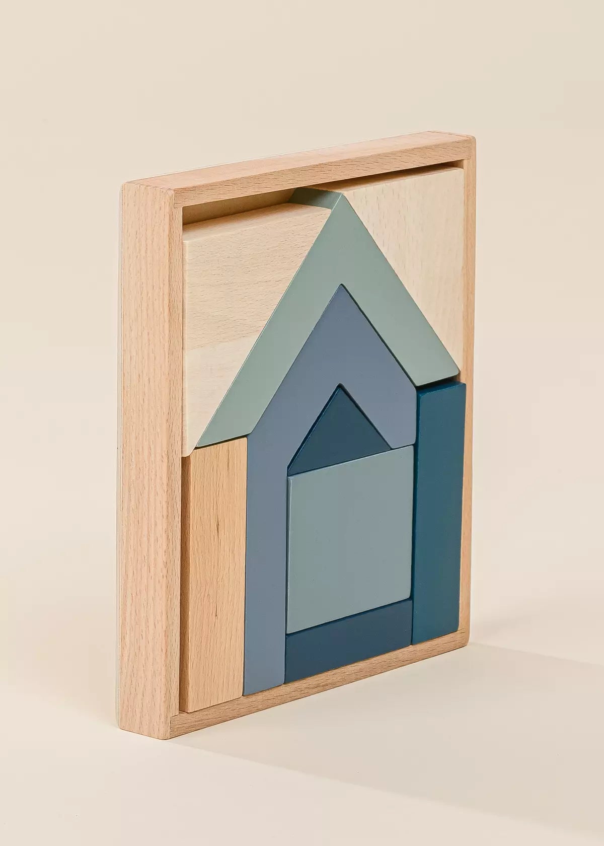 House Wooden Puzzle Development Toys Coco Village