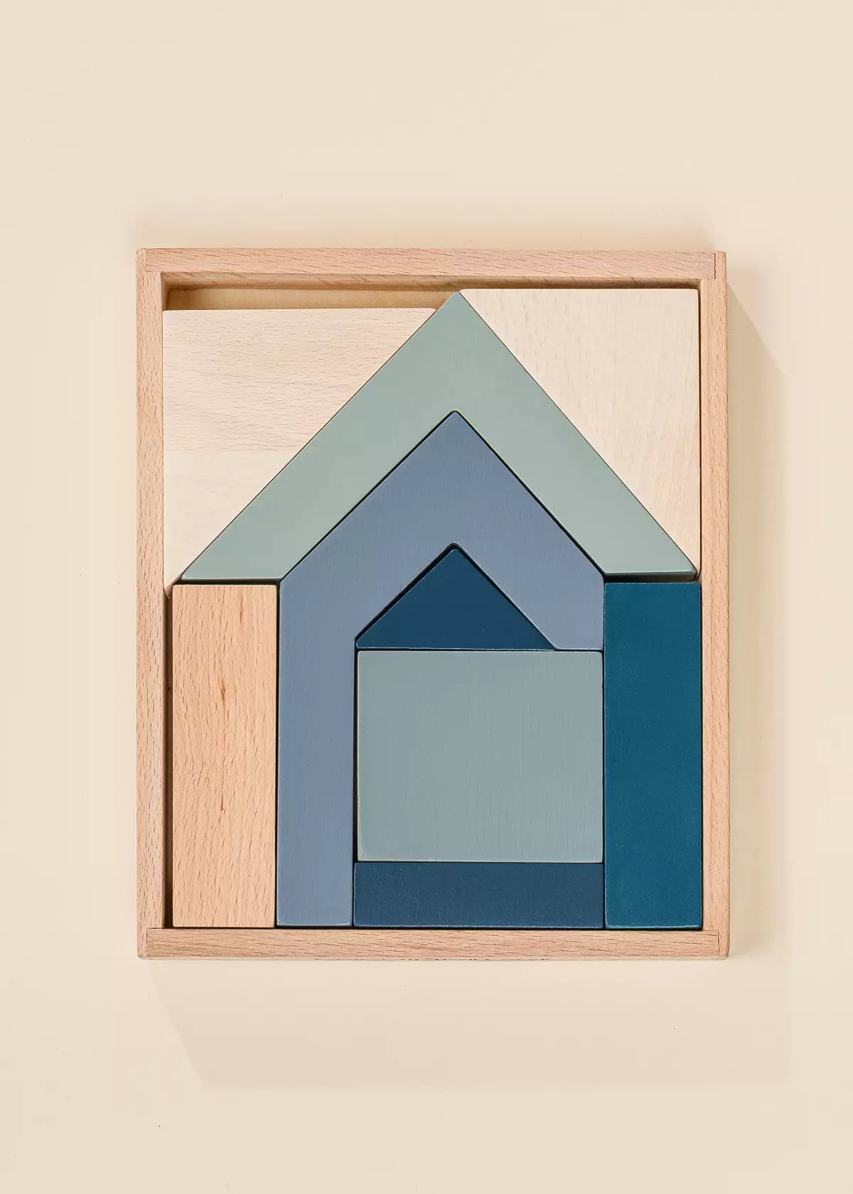 House Wooden Puzzle Development Toys Coco Village