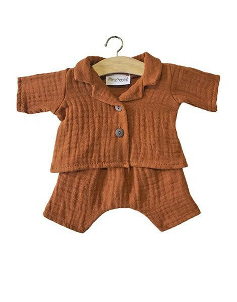 Unisex Doll Pajama Set - Sienna Doll Clothing Minikane