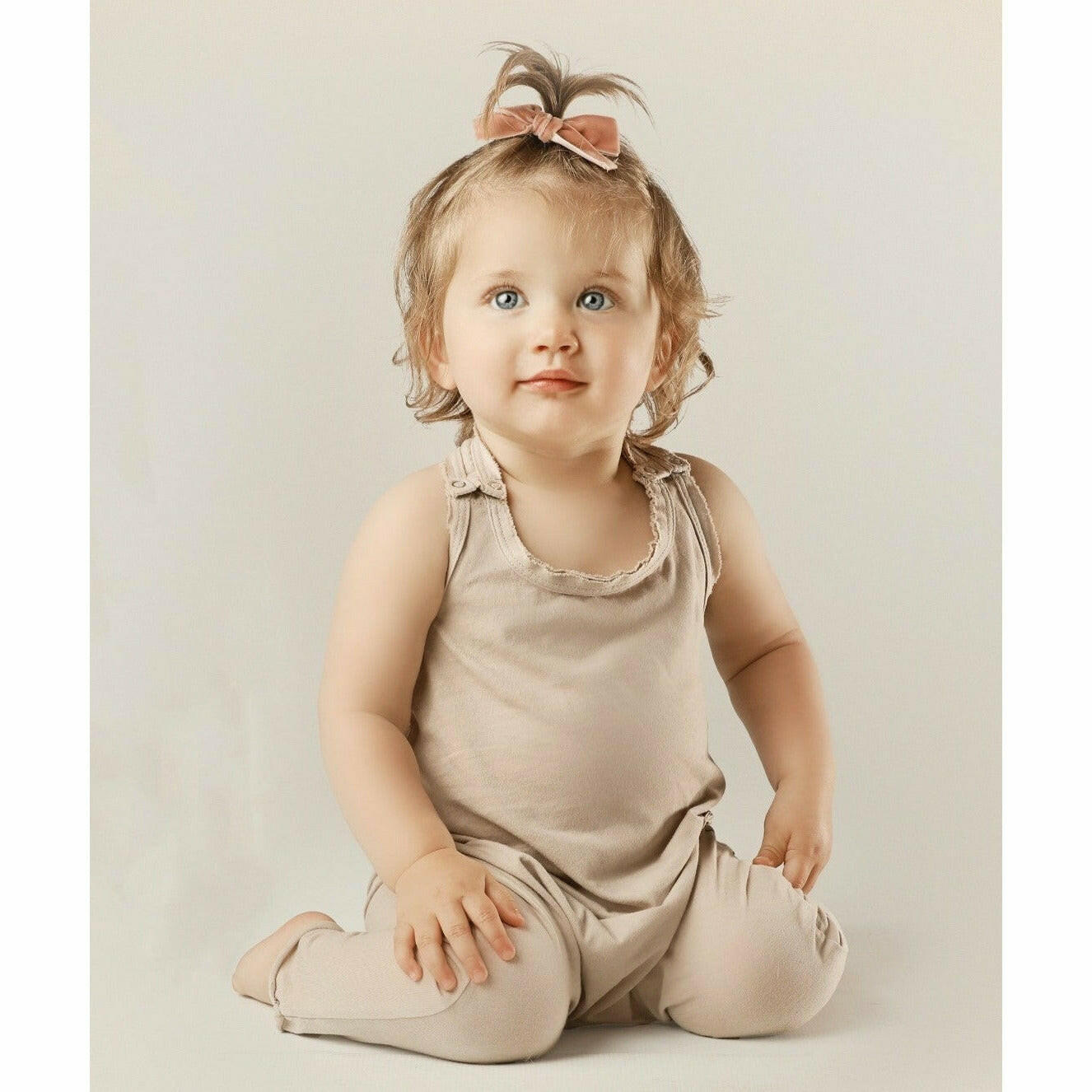 Baby Romper Tan Rompers Be Mi Los Angeles