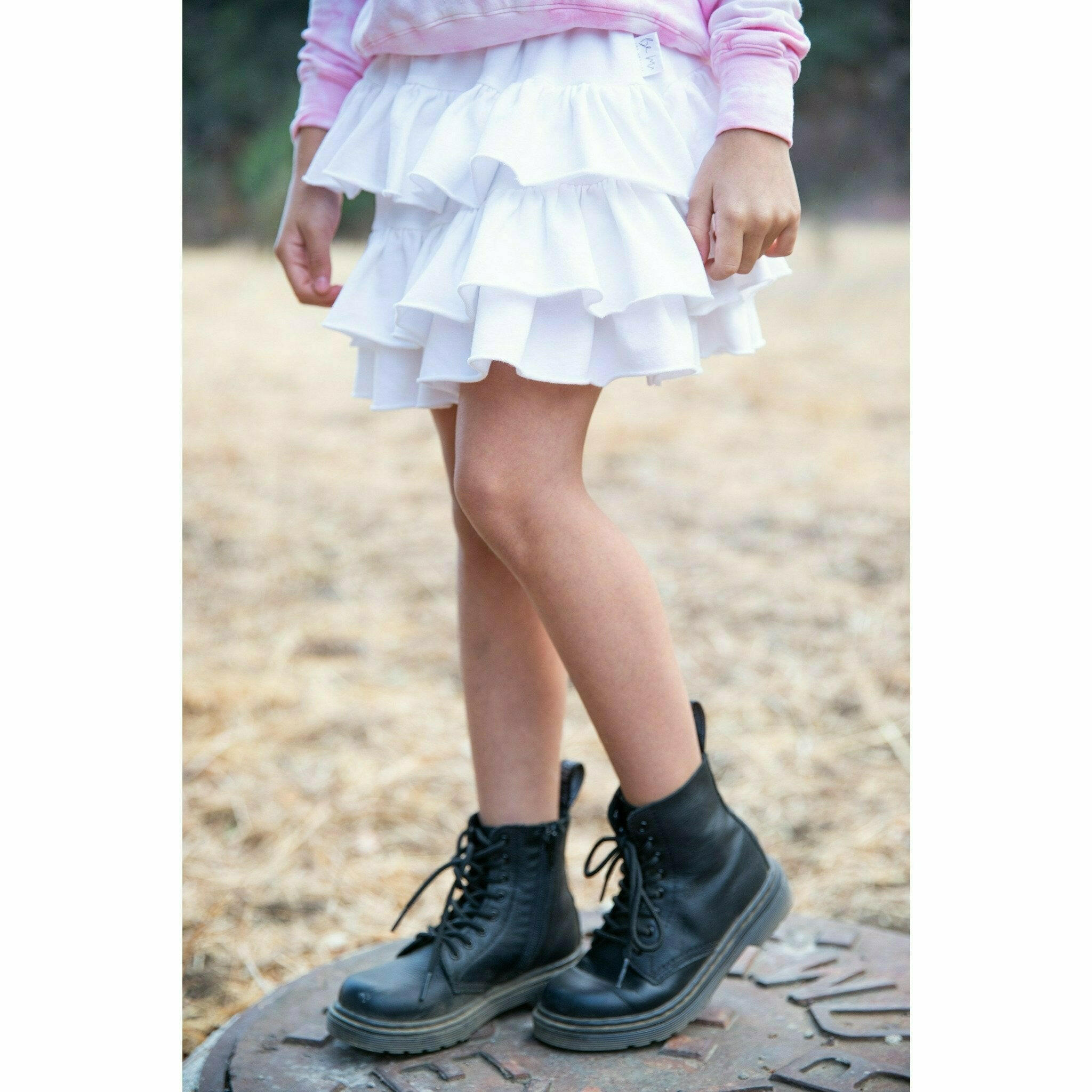 Organic Gigi Skirt White Skirts Be Mi Los Angeles