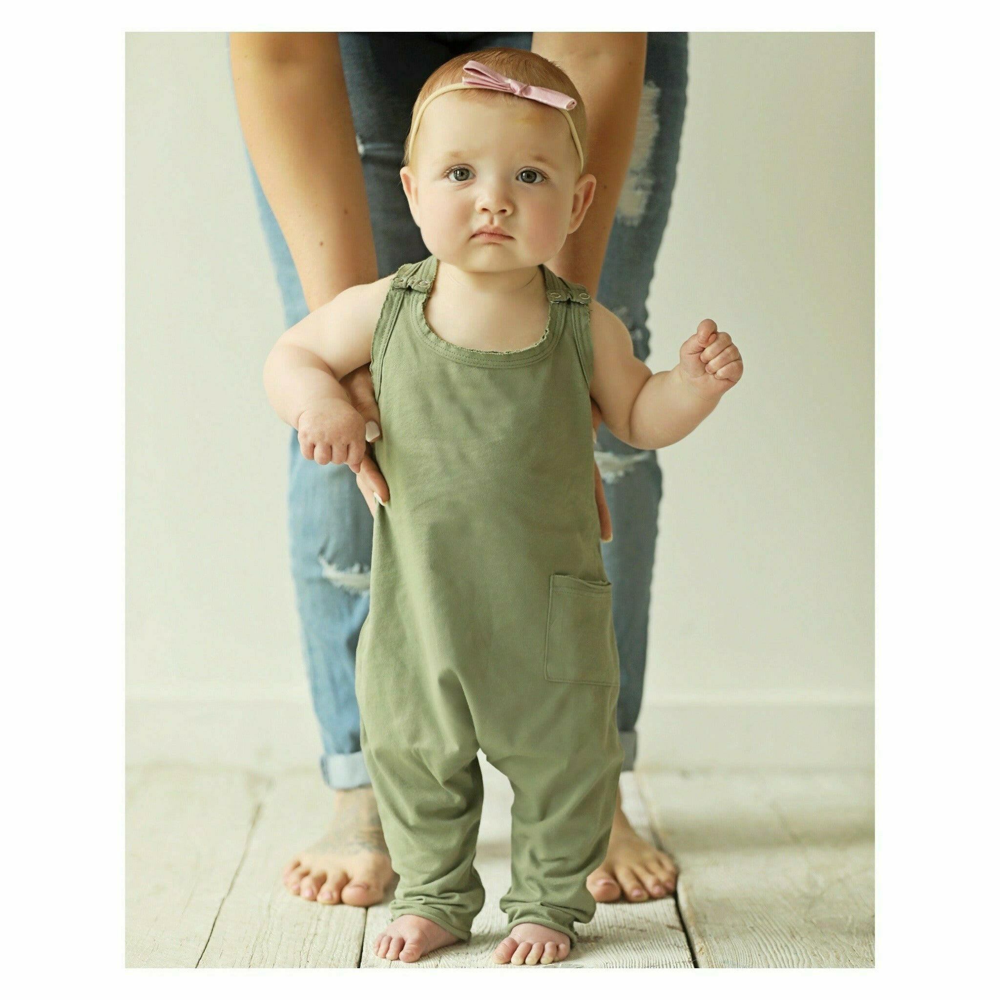 Baby Romper Olive Rompers Be Mi Los Angeles