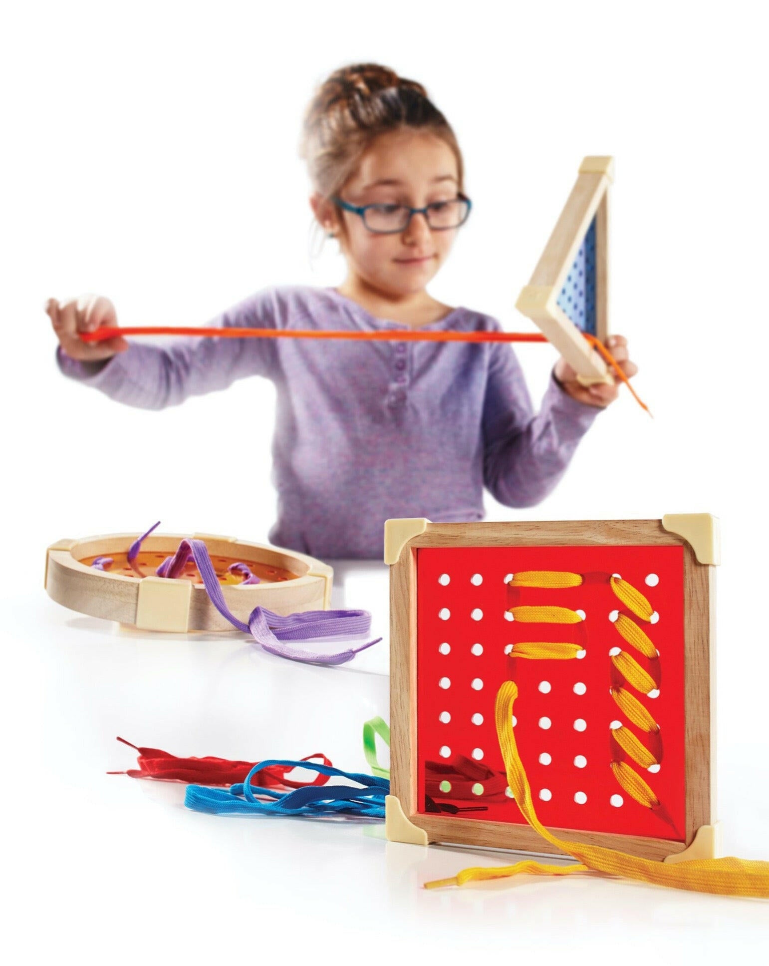 Jumbo Geo Lacing Kids Toys Guidecraft